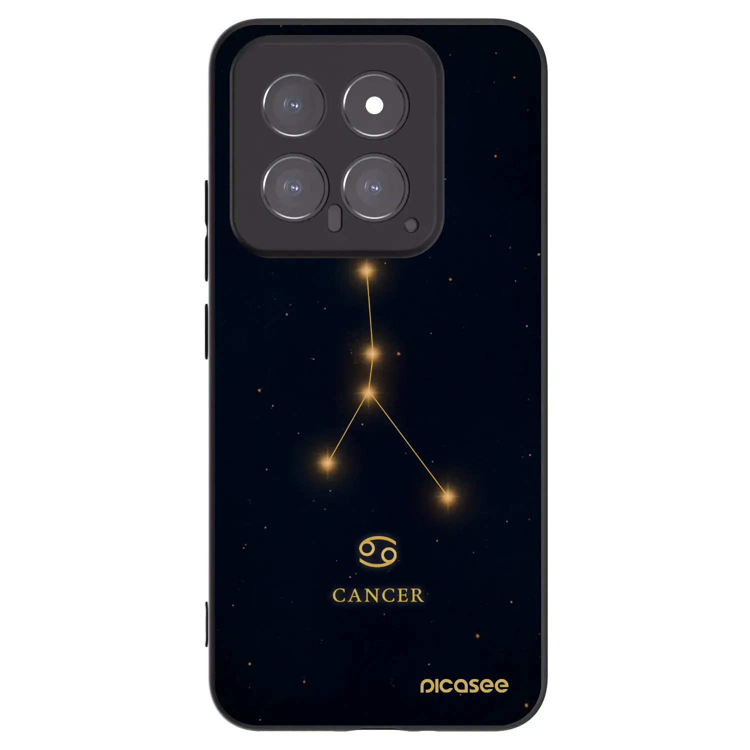 Silikonový černý obal pro Xiaomi 14 - CANCER