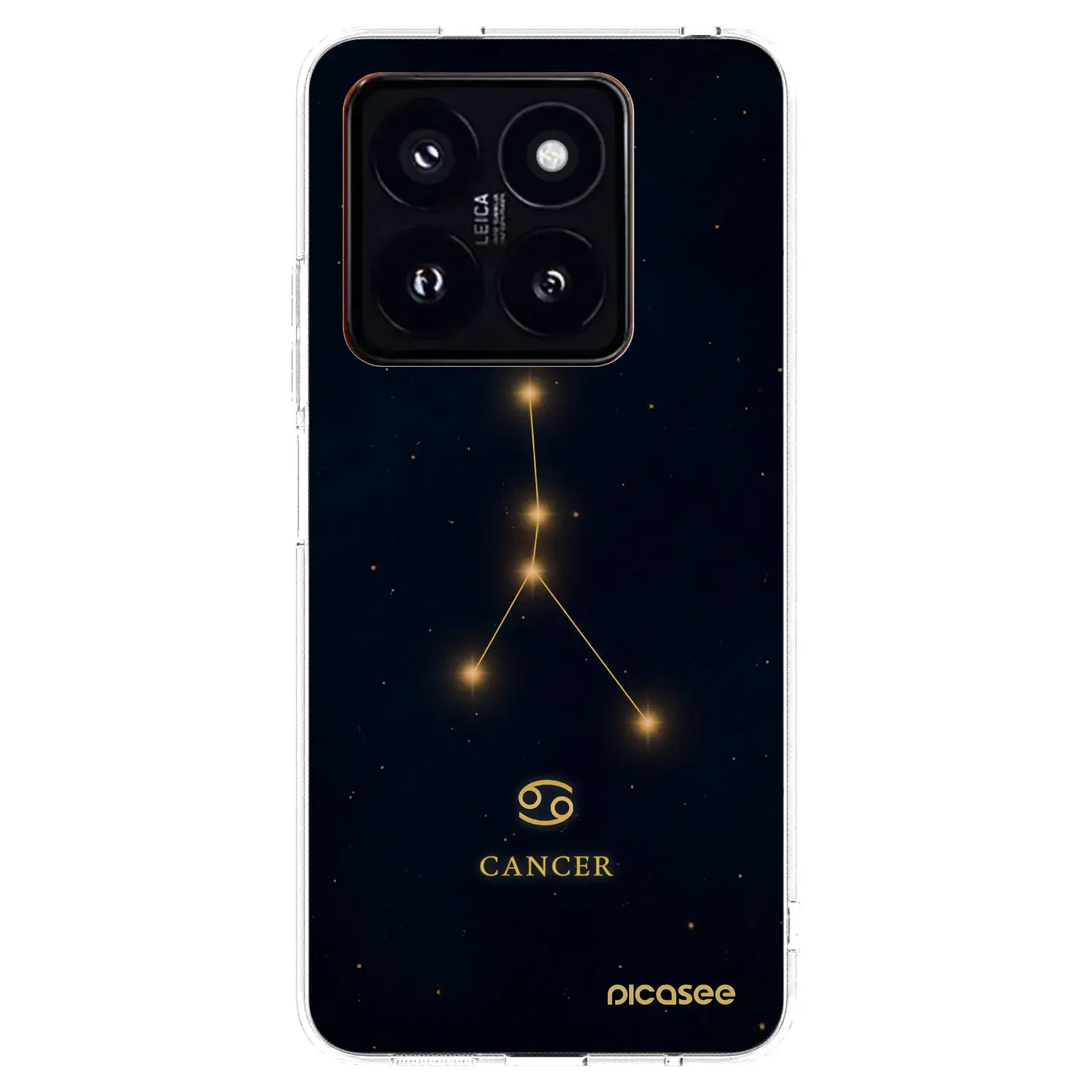 Silikonový průhledný obal pro Xiaomi 14 Pro - CANCER