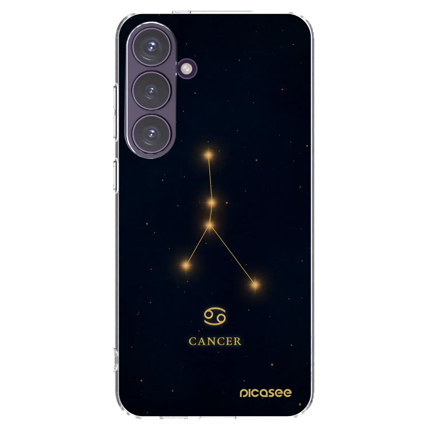 Silikonový průhledný obal pro Samsung Galaxy S24+ S926B 5G - CANCER