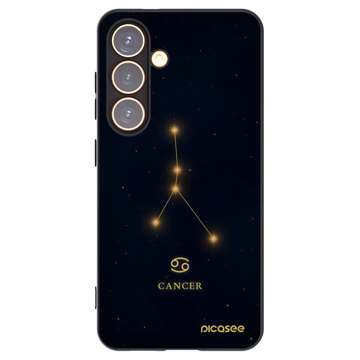 Silikonový černý obal pro Samsung Galaxy S24 S921B 5G - CANCER