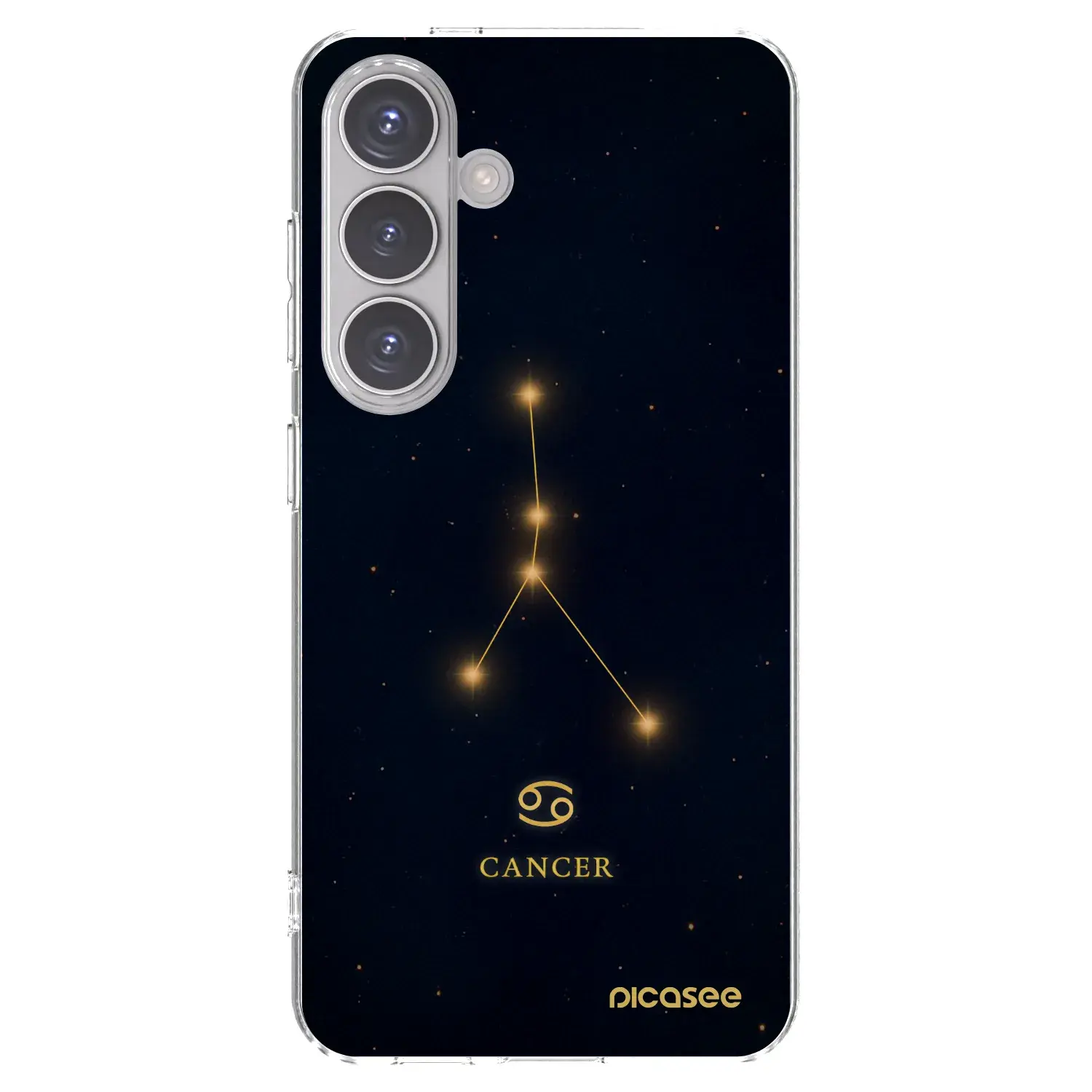 Silikonový průhledný obal pro Samsung Galaxy S24 S921B 5G - CANCER