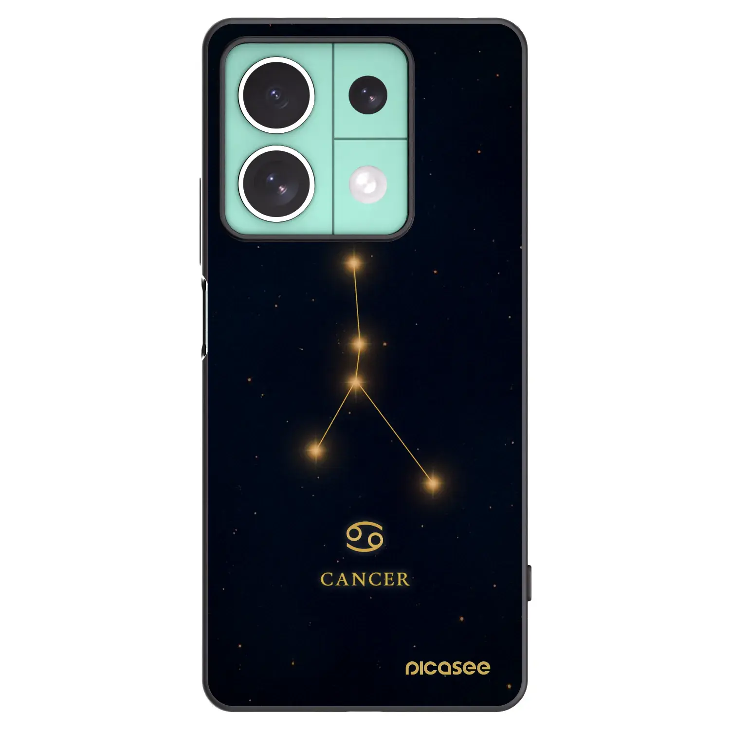 Silikonový černý obal pro Xiaomi Redmi Note 13 5G - CANCER