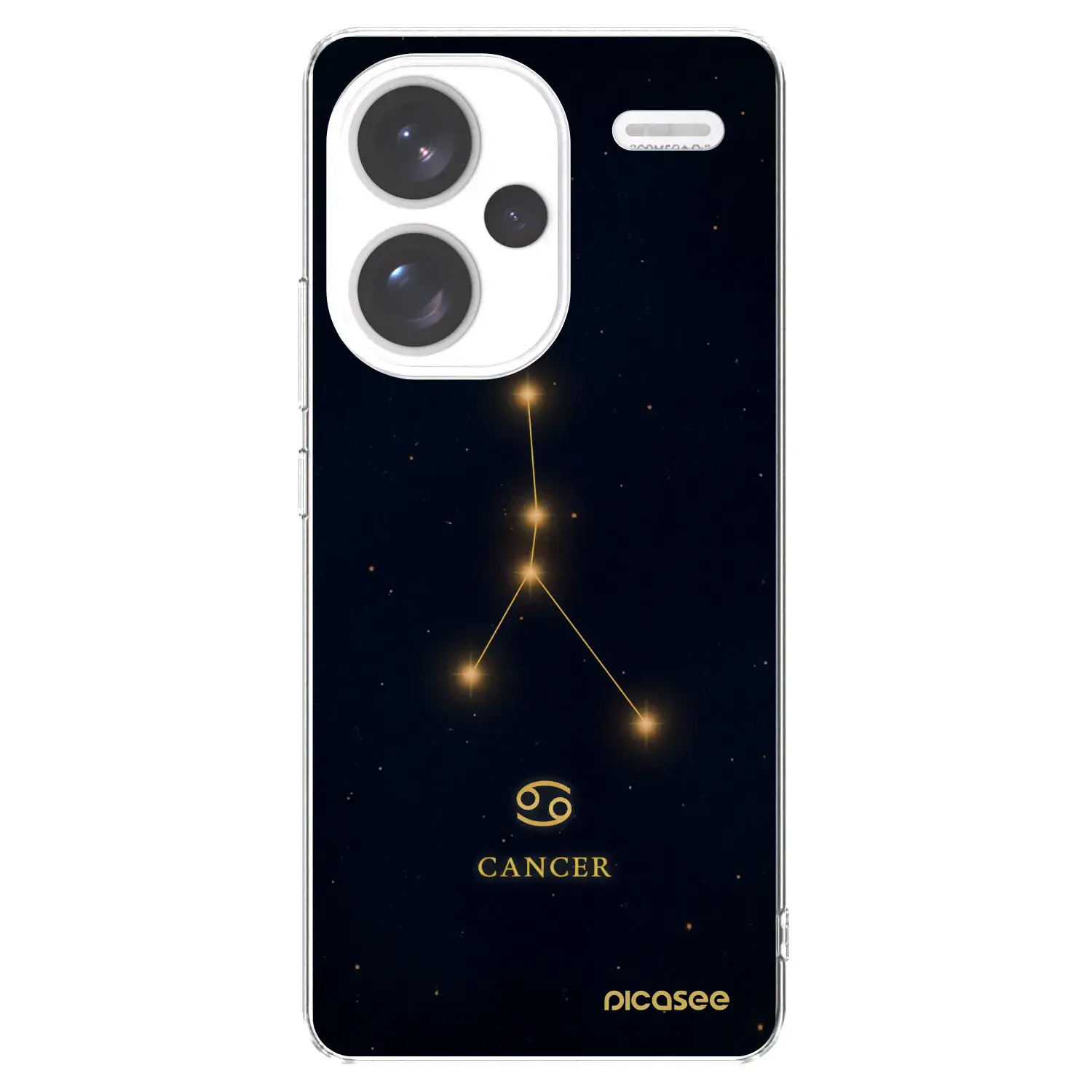 Silikonový průhledný obal pro Xiaomi Redmi Note 13 Pro+ 5G - CANCER