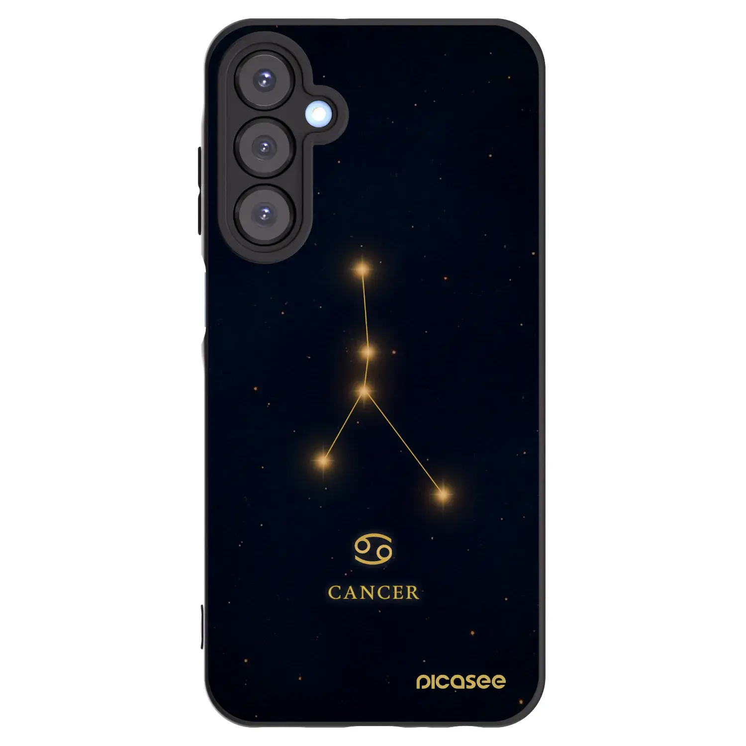 Silikonový černý obal pro Samsung Galaxy A25 A256B 5G - CANCER