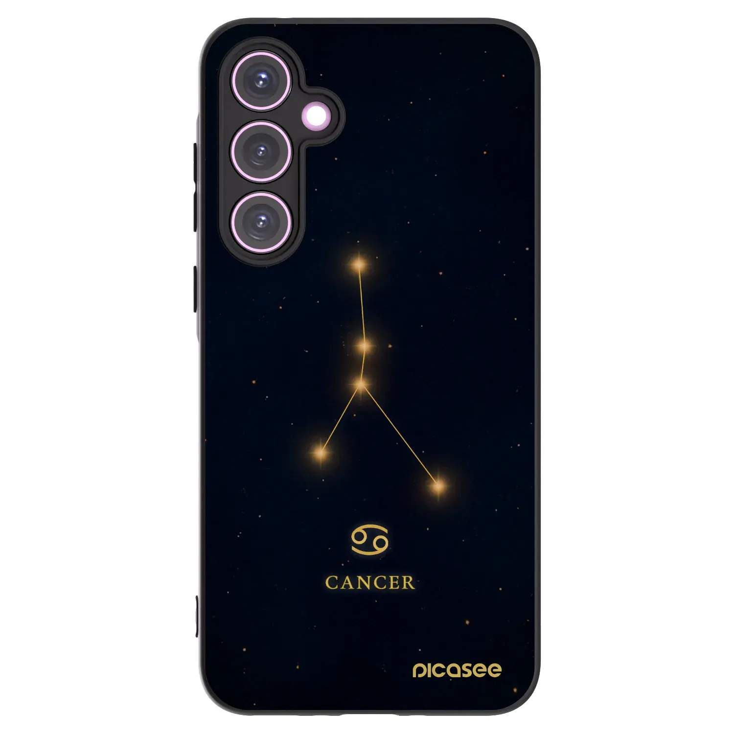 Silikonový černý obal pro Samsung Galaxy A35 5G A356B - CANCER
