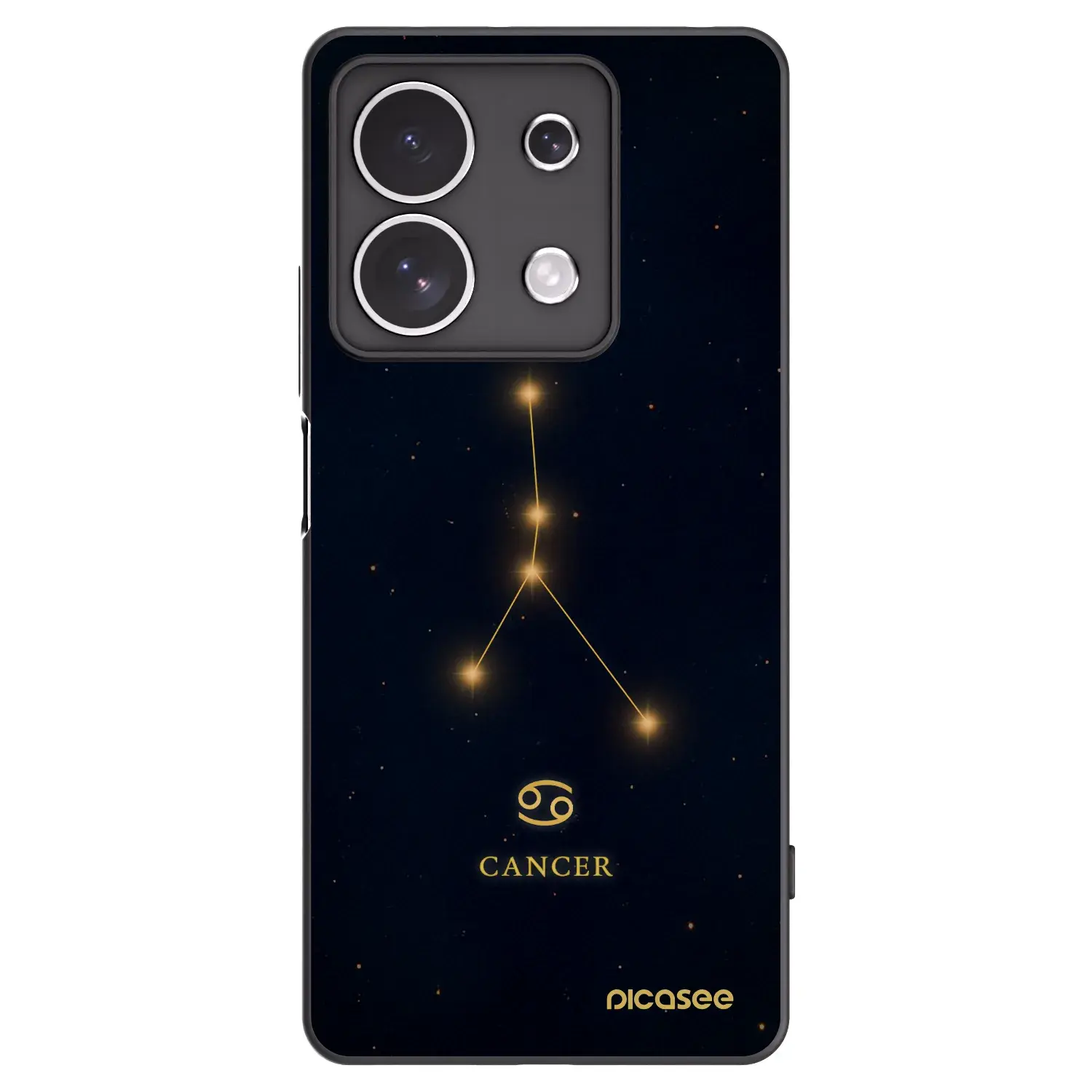 Silikonový černý obal pro Xiaomi Redmi Note 13 4G - CANCER