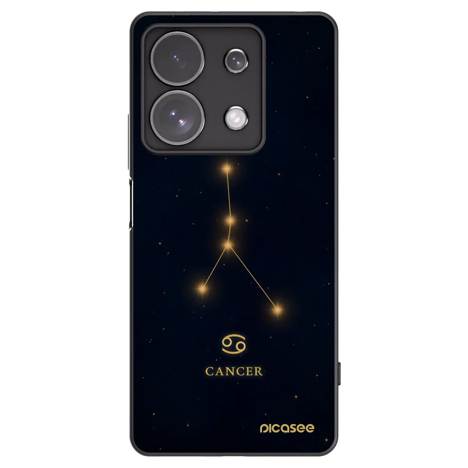 Silikonový černý obal pro Xiaomi Redmi Note 13 Pro 4G - CANCER