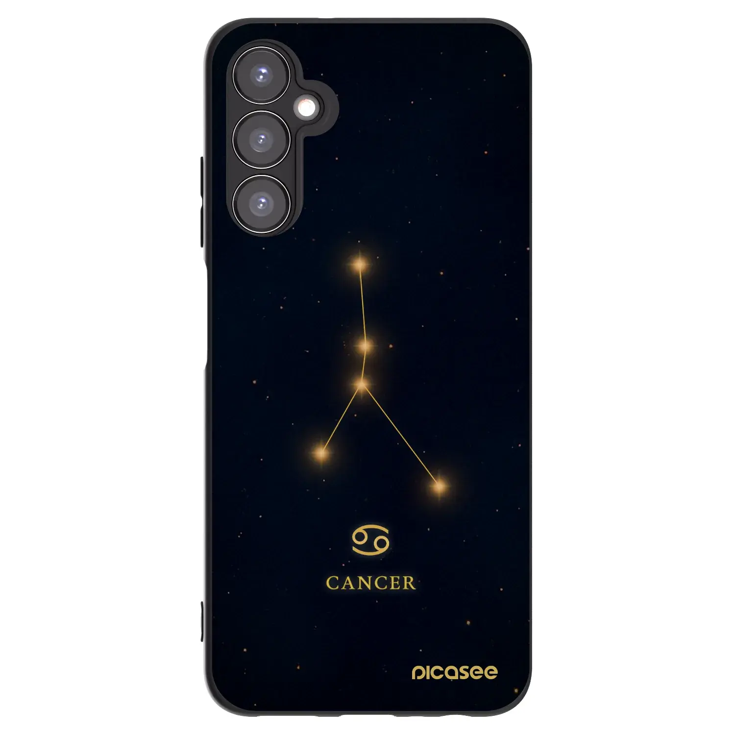 Silikonový černý obal pro Samsung Galaxy A05s A057G - CANCER