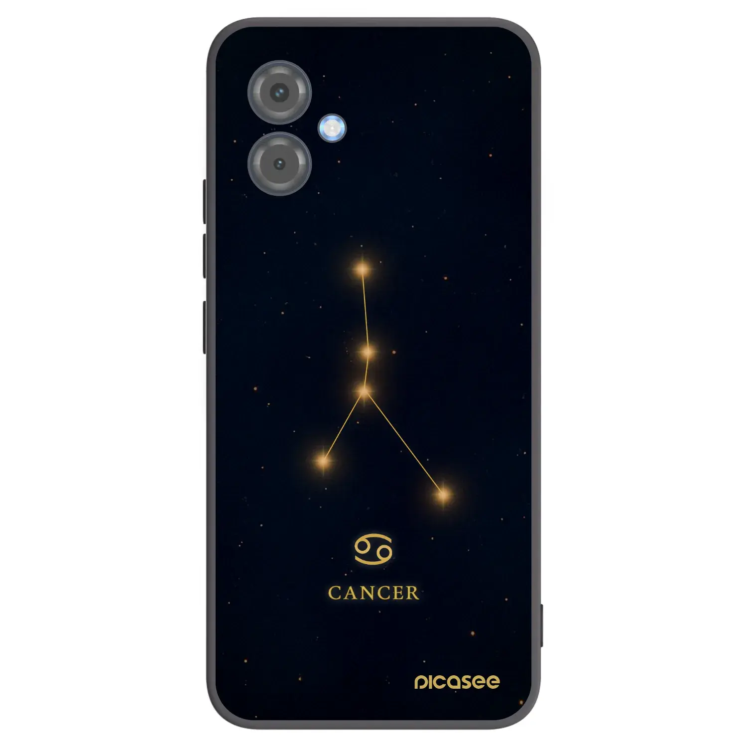 Silikonový černý obal pro Motorola Moto G14 - CANCER