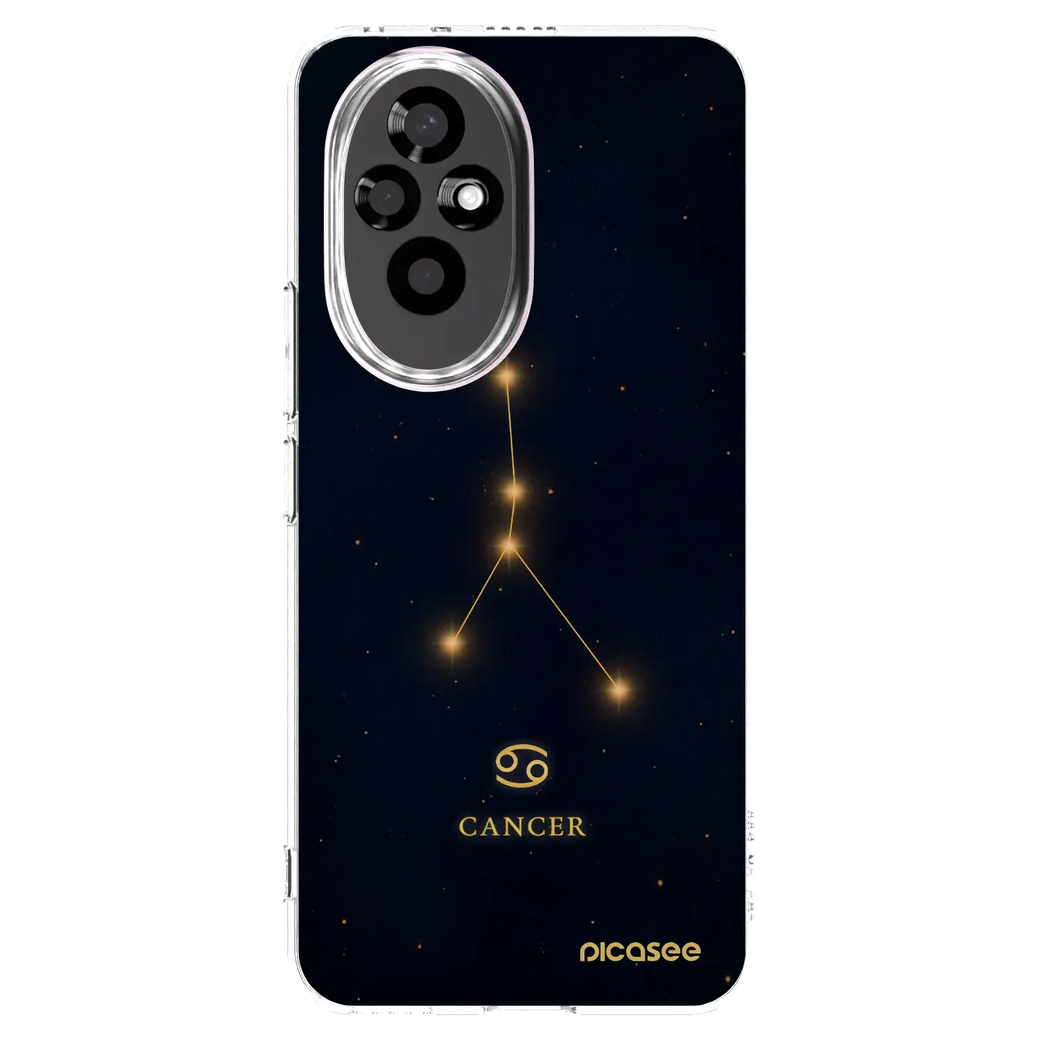 Silikonový průhledný obal pro Honor 200 Pro 5G - CANCER