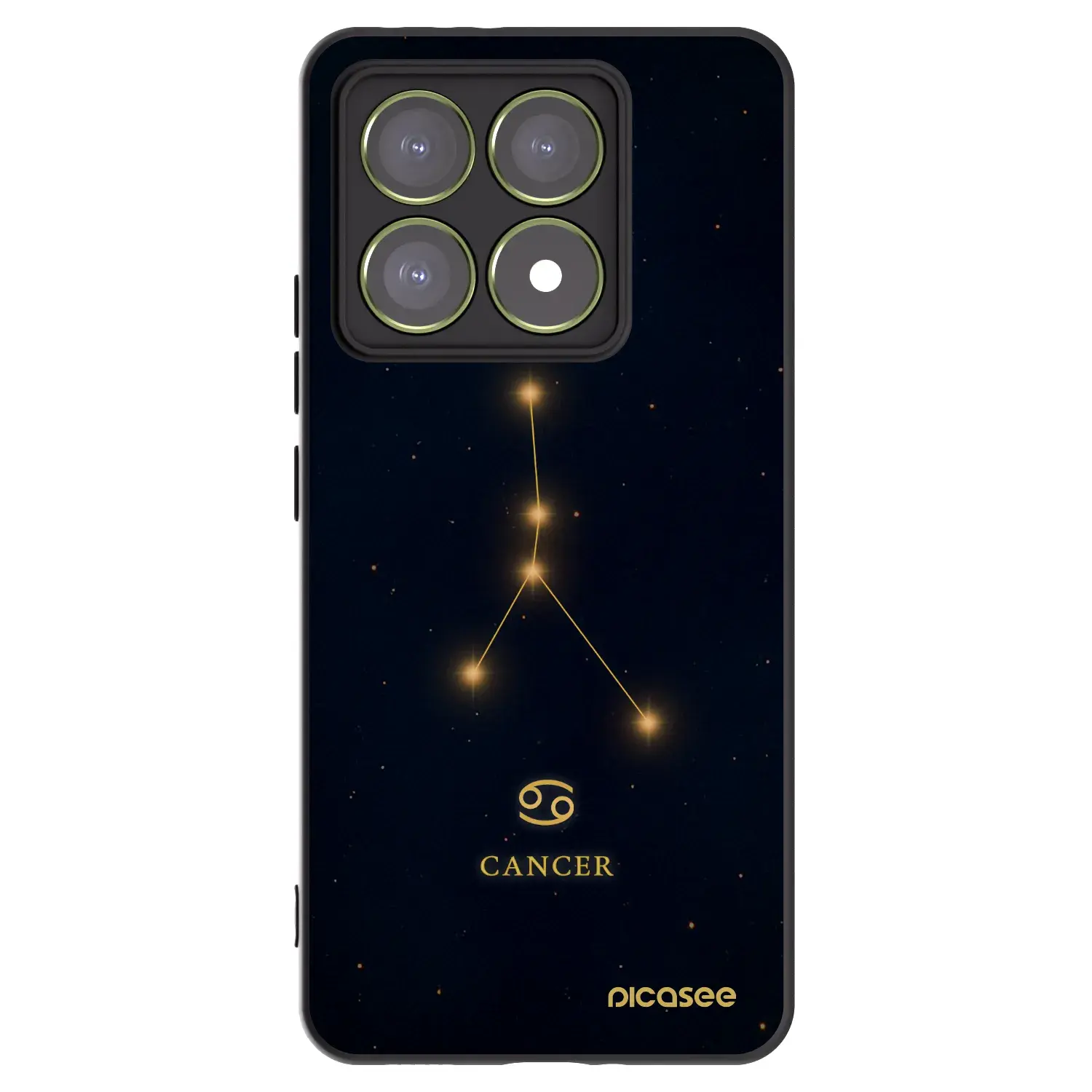 Silikonový černý obal pro Xiaomi 14T - CANCER