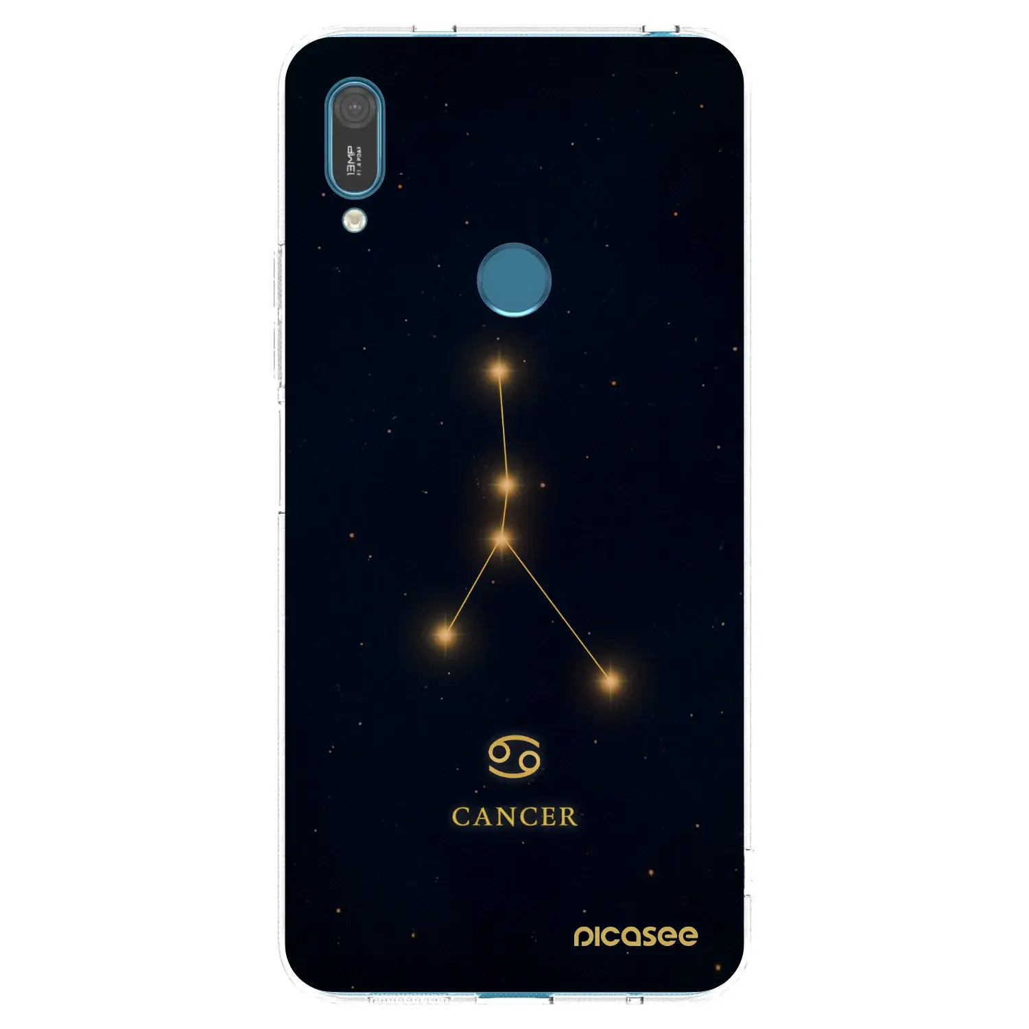 Silikonový průhledný obal pro Huawei Y7 2019 - CANCER