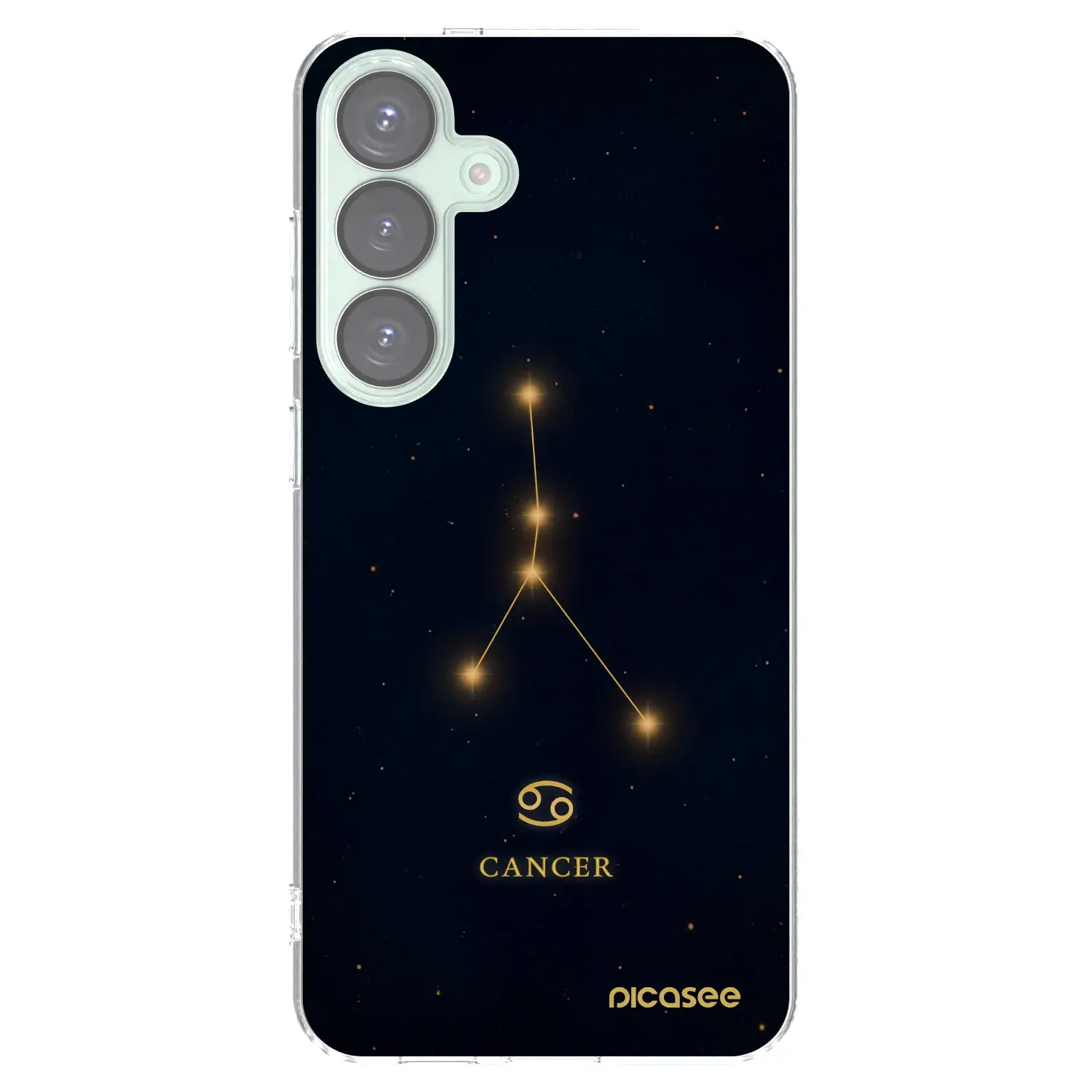 Silikonový průhledný obal pro Samsung Galaxy S25+ 5G - CANCER