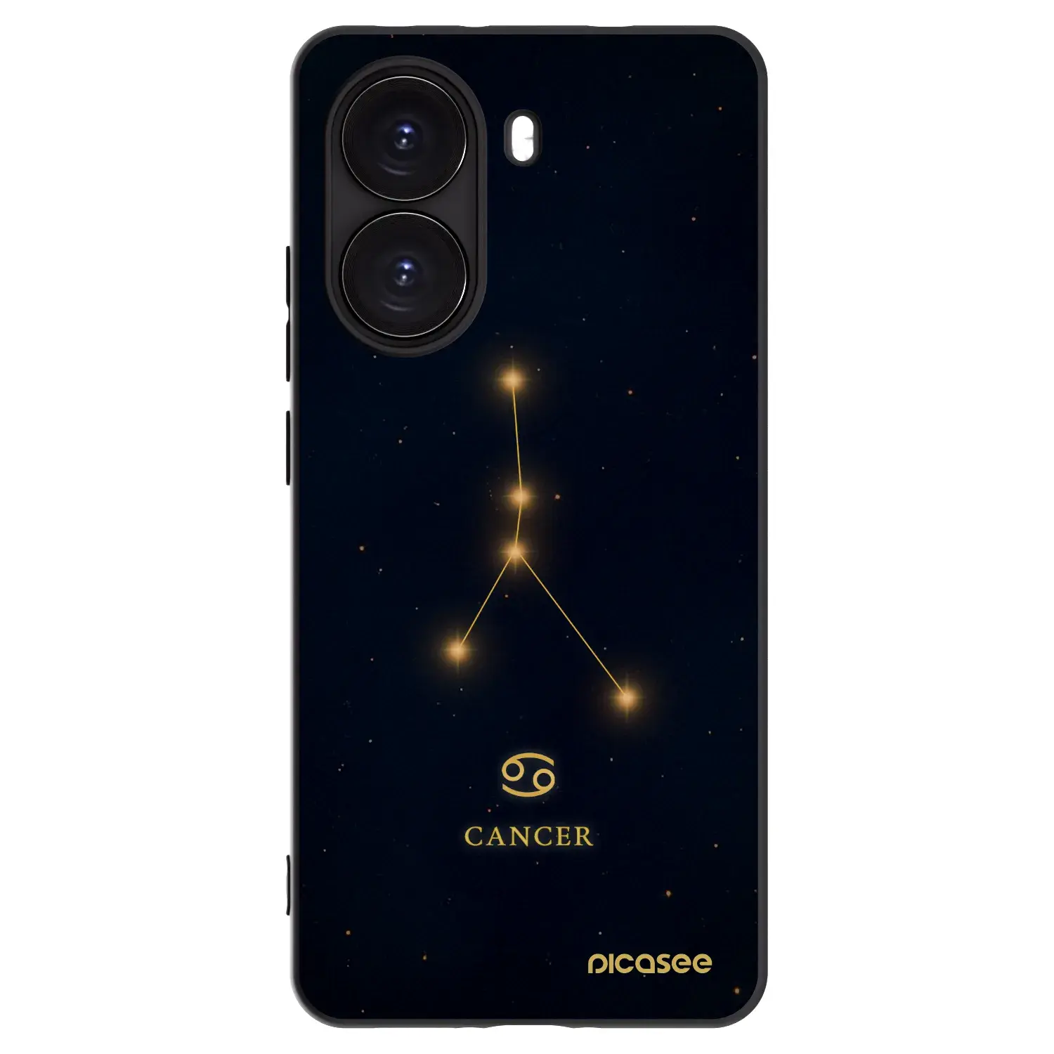 Silikonový černý obal pro Xiaomi Poco X7 Pro 5G - CANCER