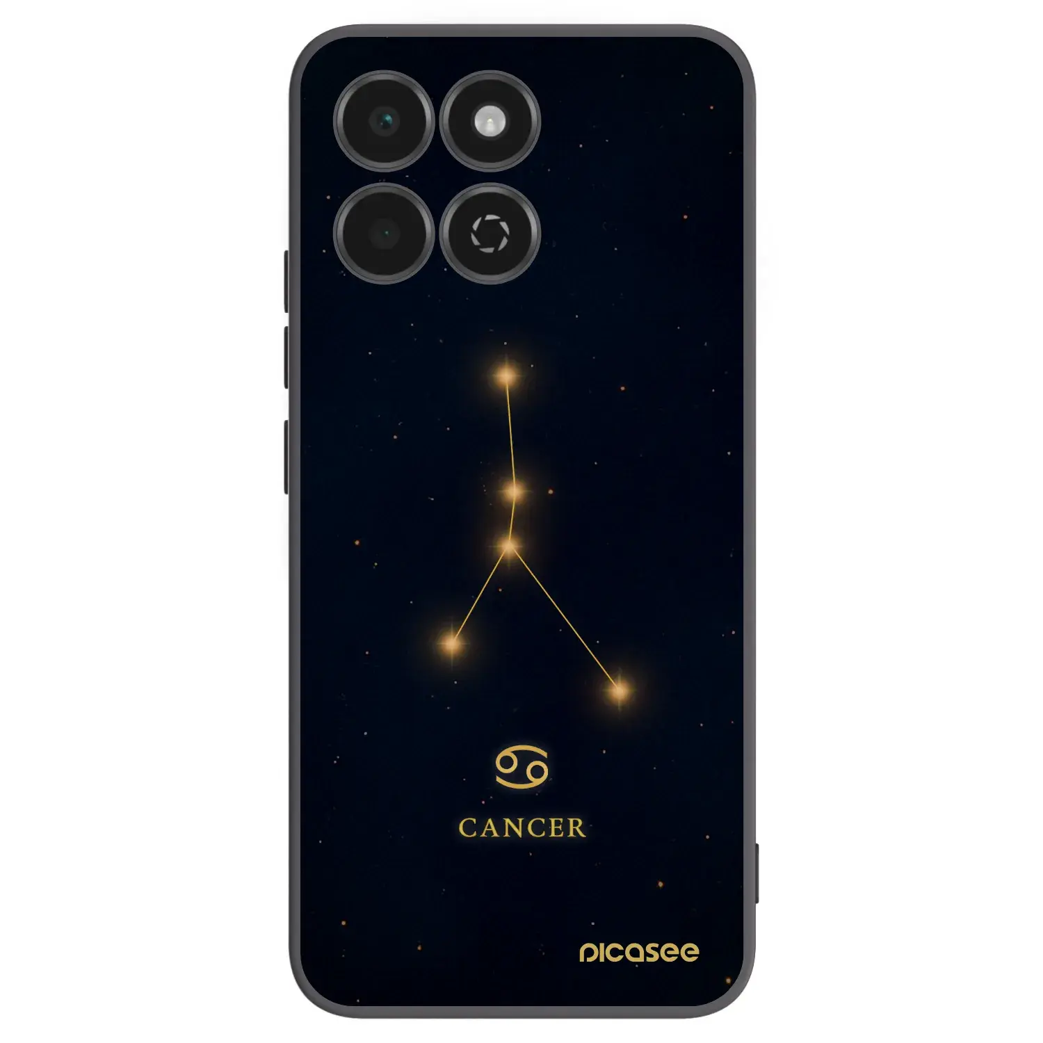 Silikonový černý obal pro Honor 200 Smart 5G - CANCER