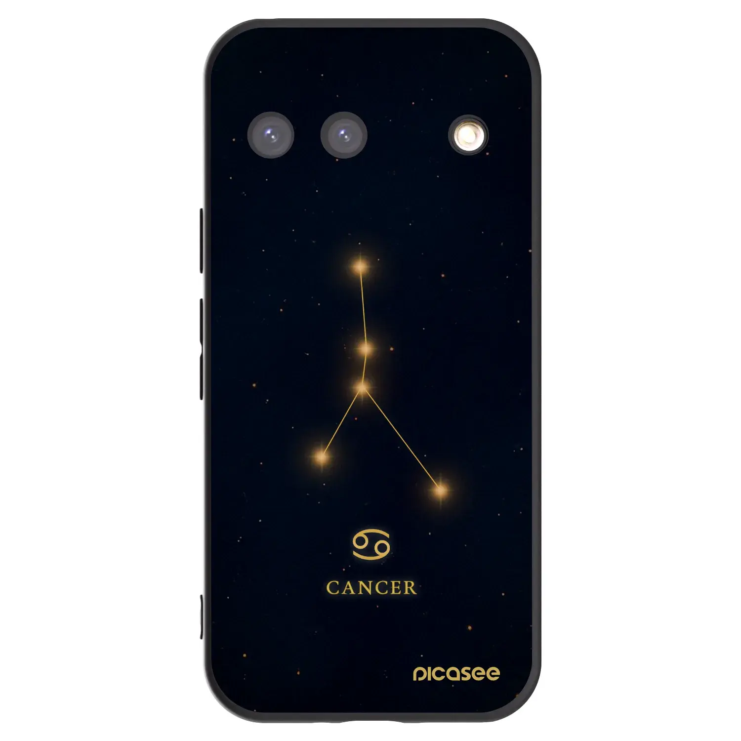 Silikonový černý obal pro Google Pixel 9 - CANCER