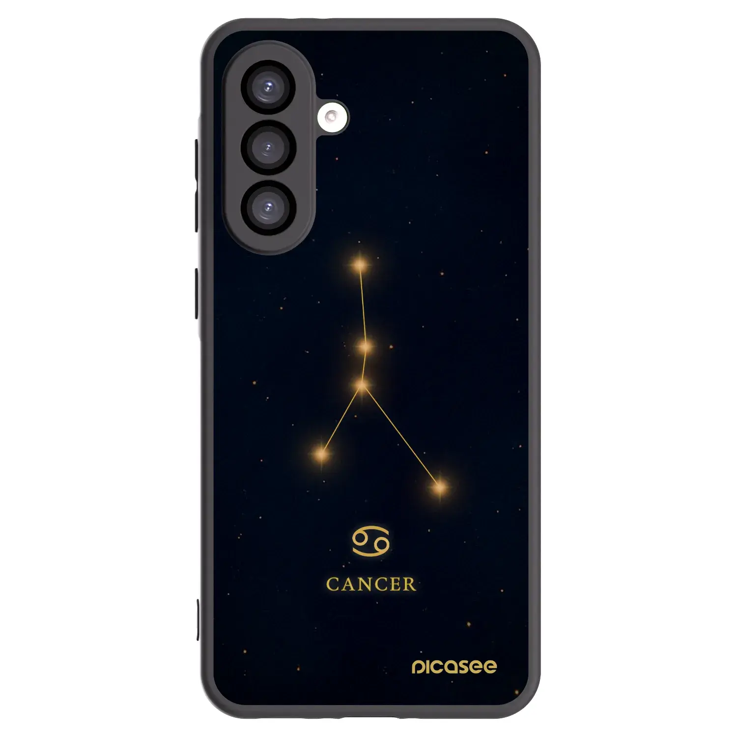 Silikonový černý obal pro Samsung Galaxy A26 5G A266B - CANCER
