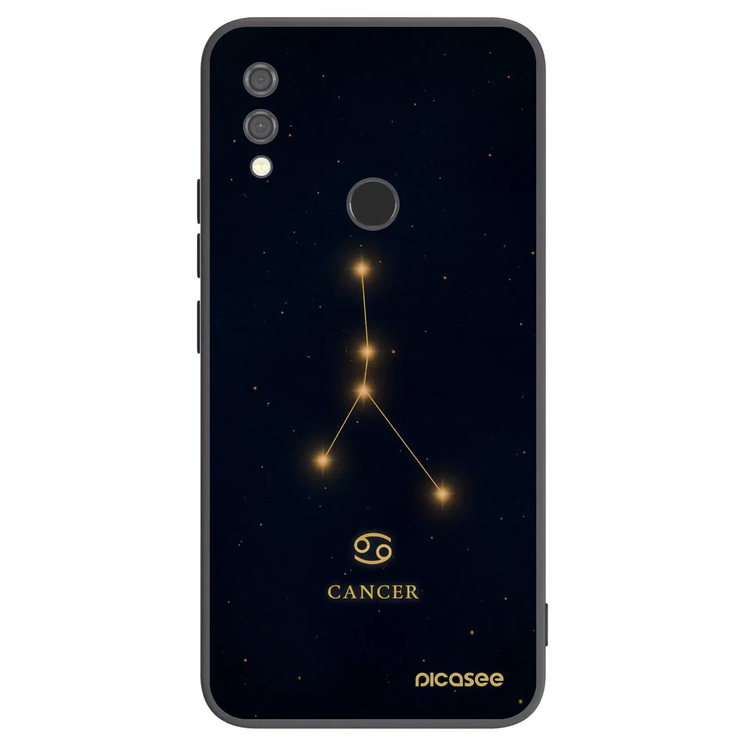 Silikonový černý obal pro Xiaomi Redmi Note 7 - CANCER