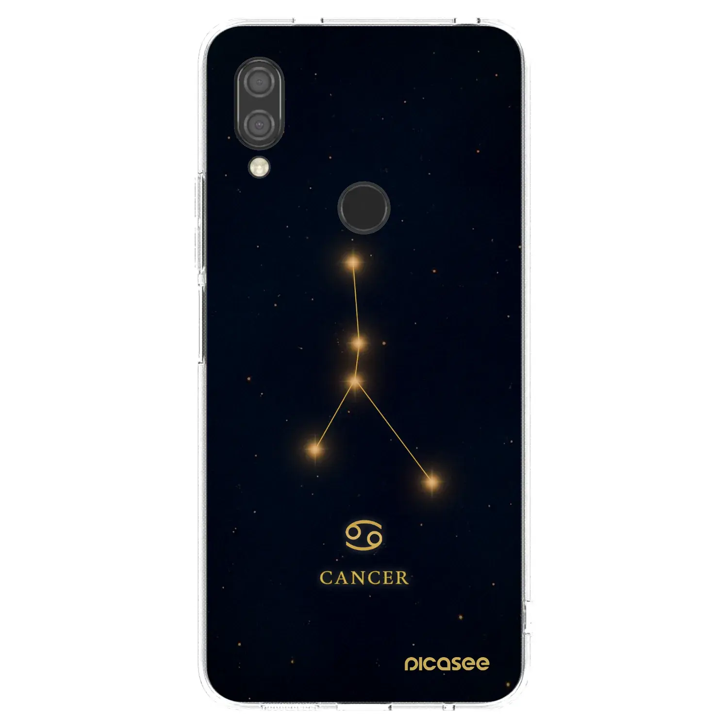 Silikonový průhledný obal pro Xiaomi Redmi 7 - CANCER
