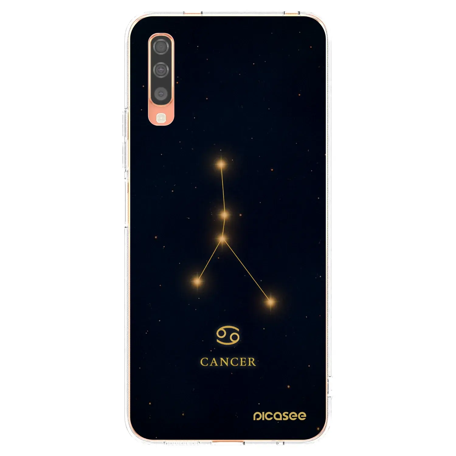 Silikonový průhledný obal pro Samsung Galaxy A70 A705F - CANCER