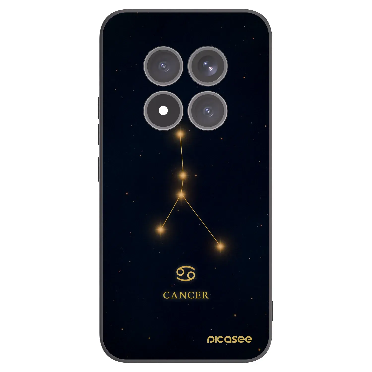 Silikonový černý obal pro Xiaomi Redmi Note 15 Pro+ - CANCER