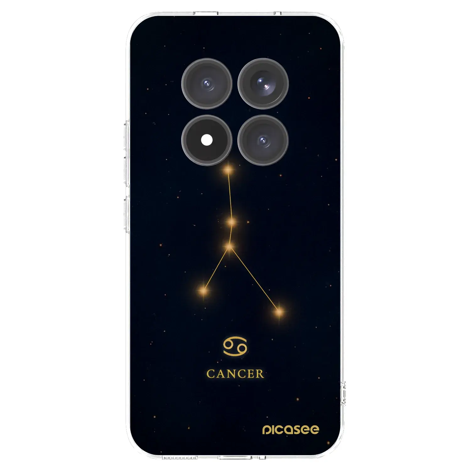 Silikonový průhledný obal pro Xiaomi Redmi Note 15 Pro+ - CANCER