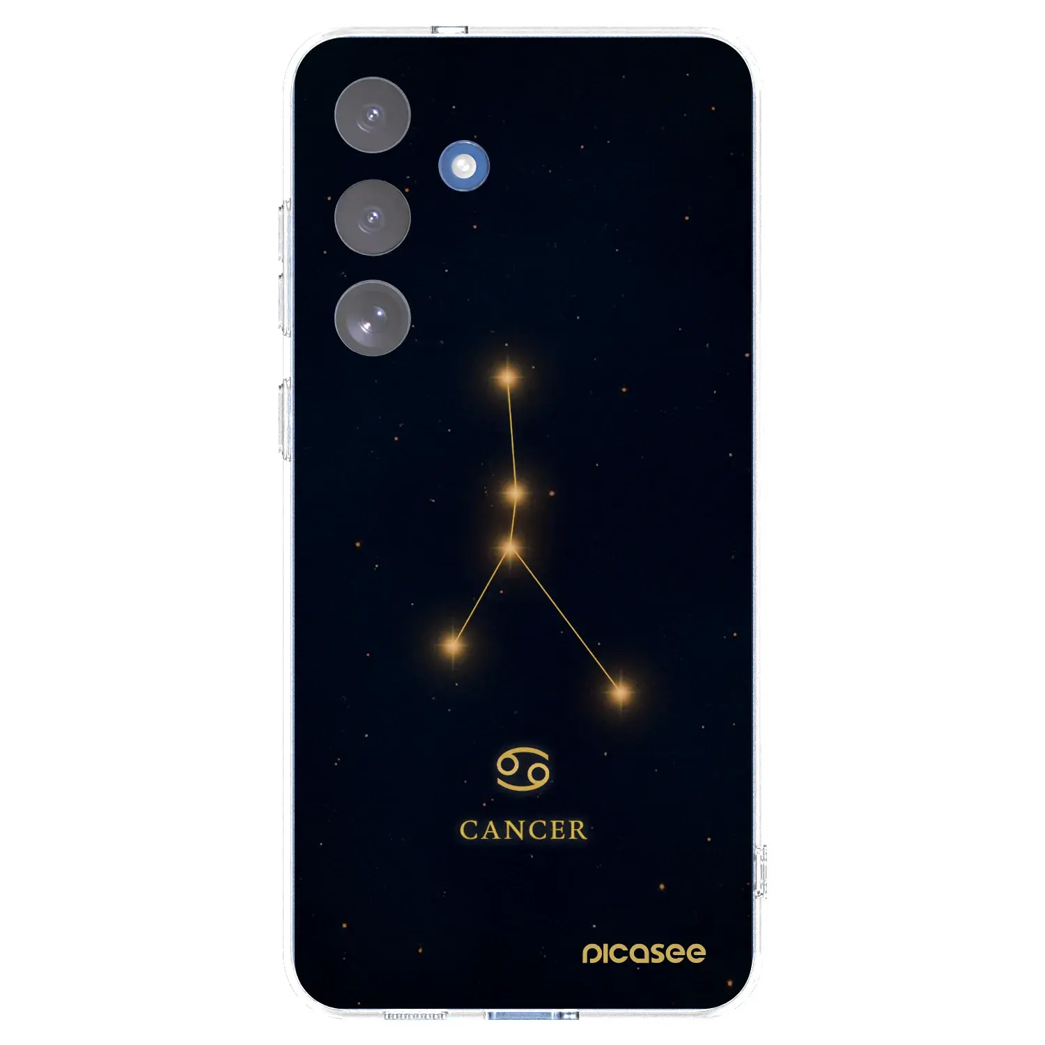 Silikonový průhledný obal pro Samsung Galaxy S25 FE 5G - CANCER