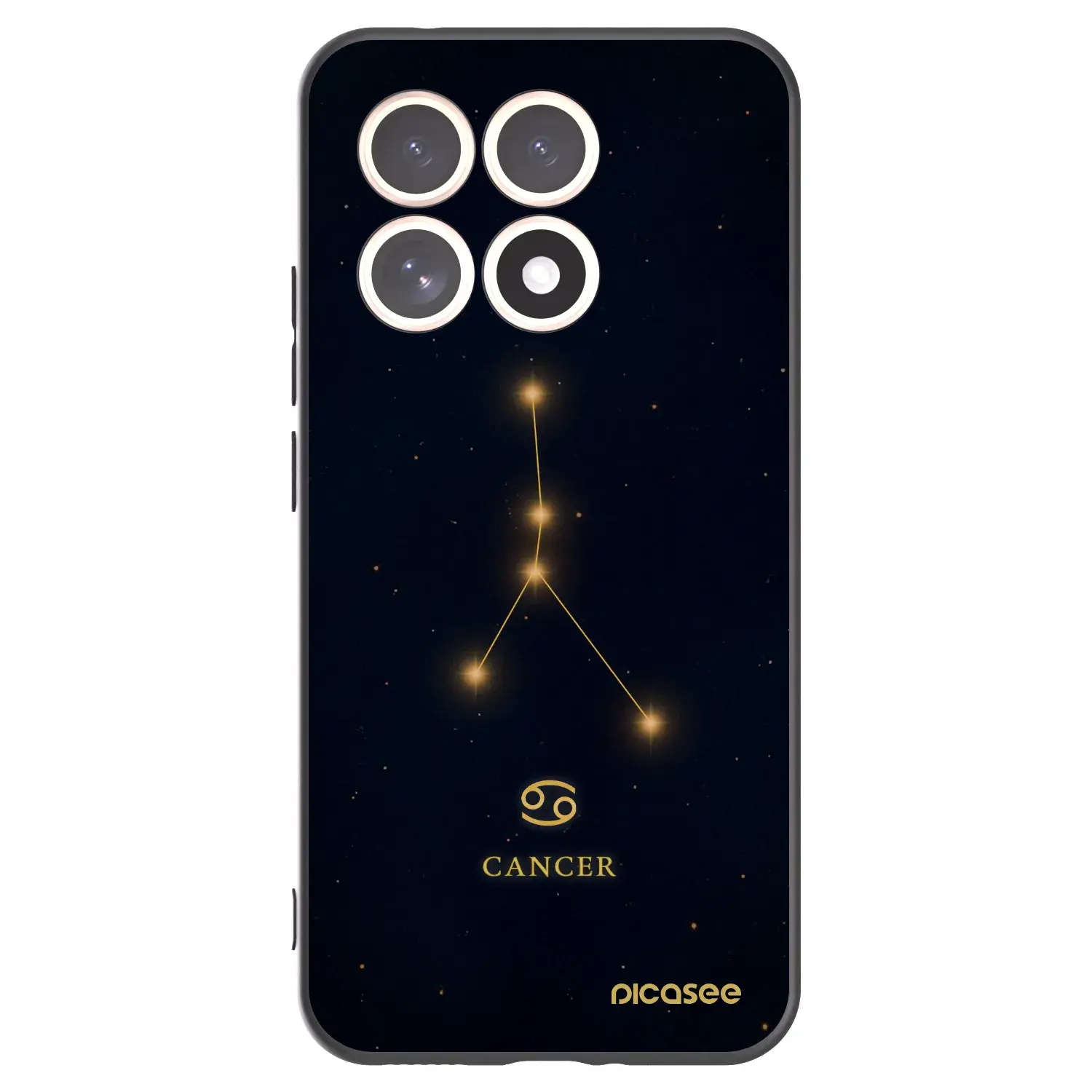 Silikonový černý obal pro Xiaomi 15T - CANCER