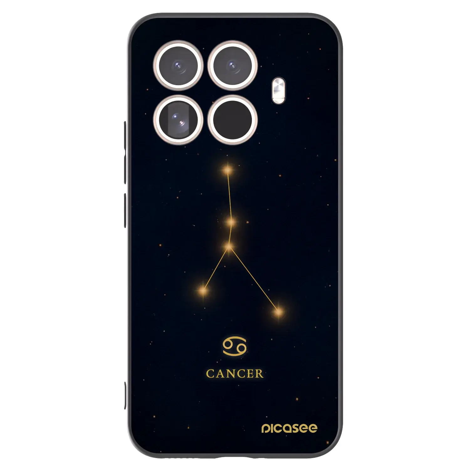 Silikonový černý obal pro Xiaomi 15T Pro - CANCER