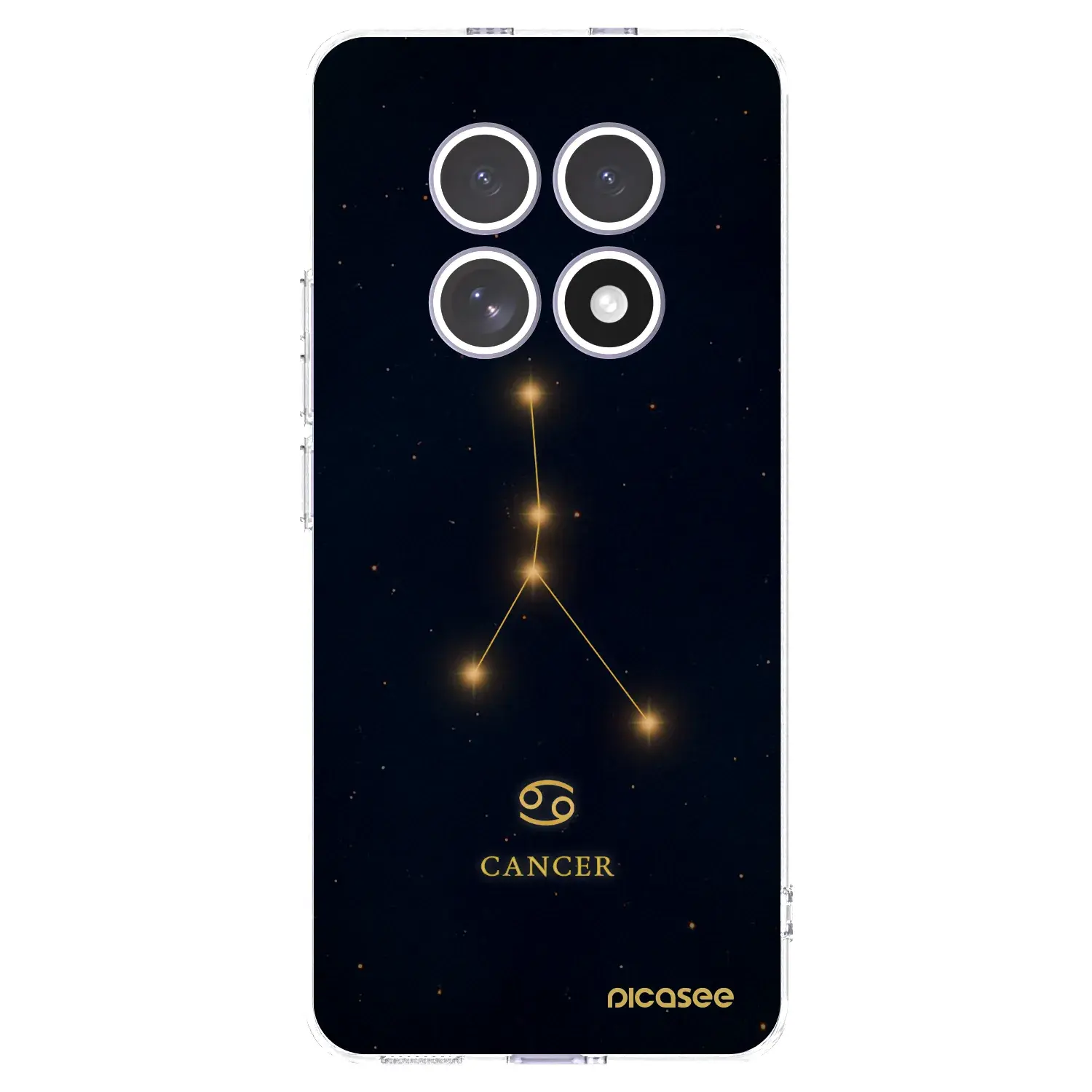 Silikonový průhledný obal pro Xiaomi Redmi Note 15 4G - CANCER