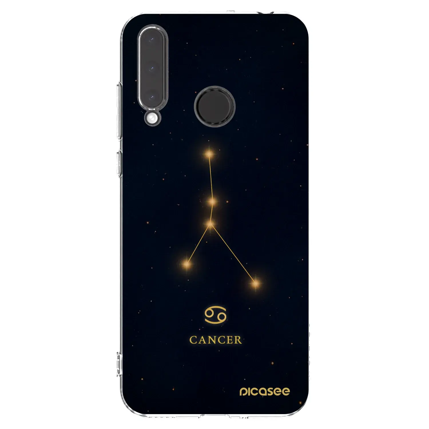 Silikonový průhledný obal pro Honor 20 Lite - CANCER