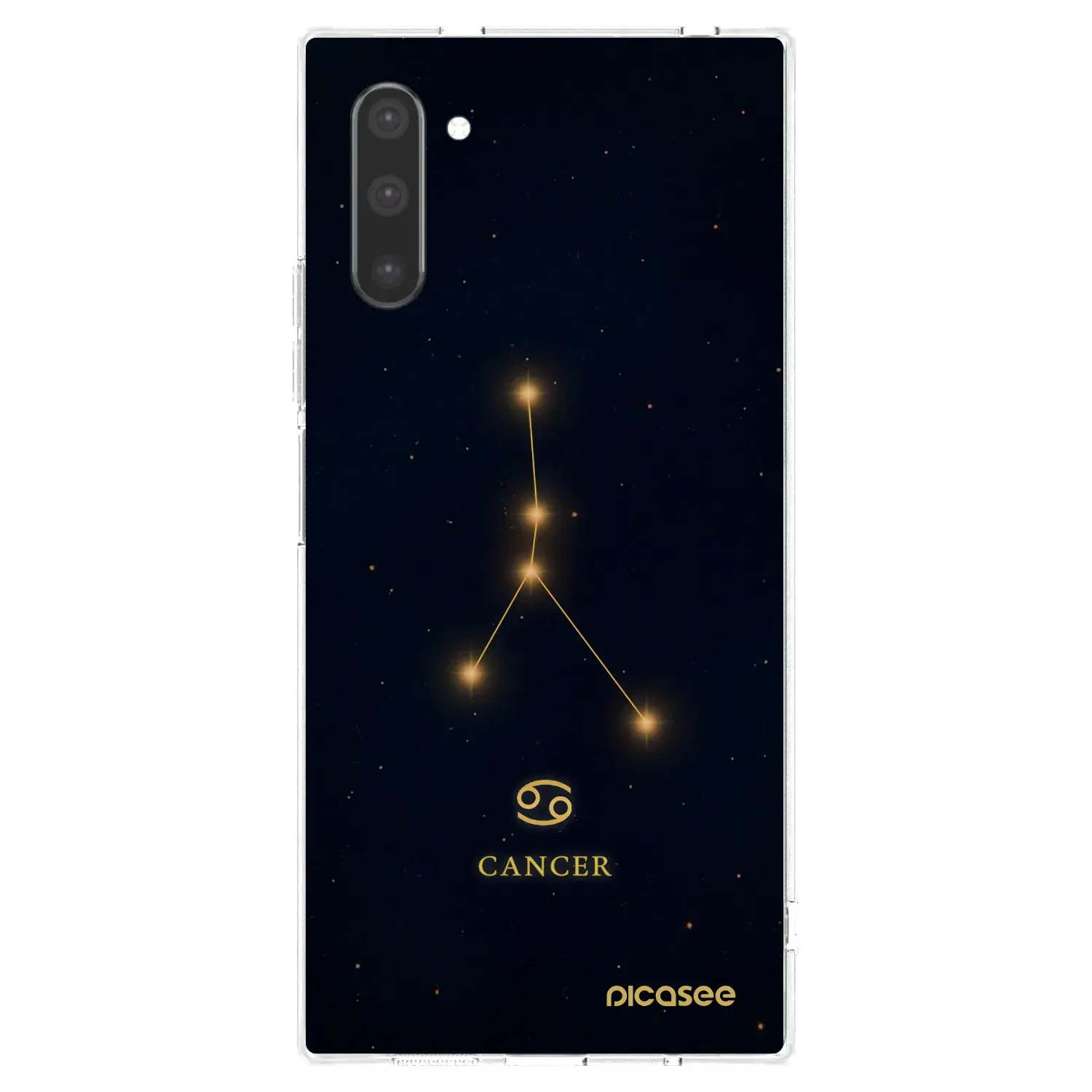 Silikonový průhledný obal pro Samsung Galaxy Note 10 N970F - CANCER