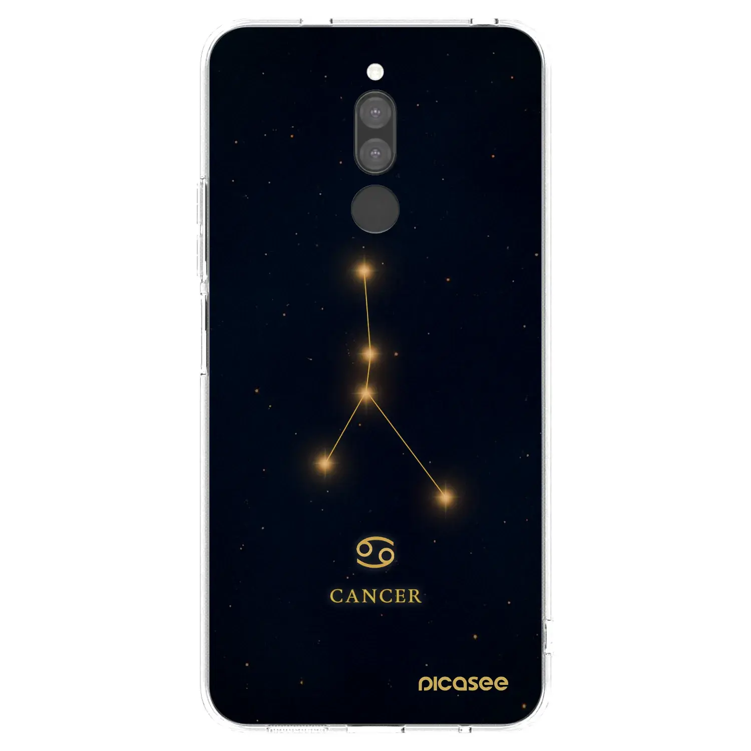 Silikonový průhledný obal pro Xiaomi Redmi 8 - CANCER