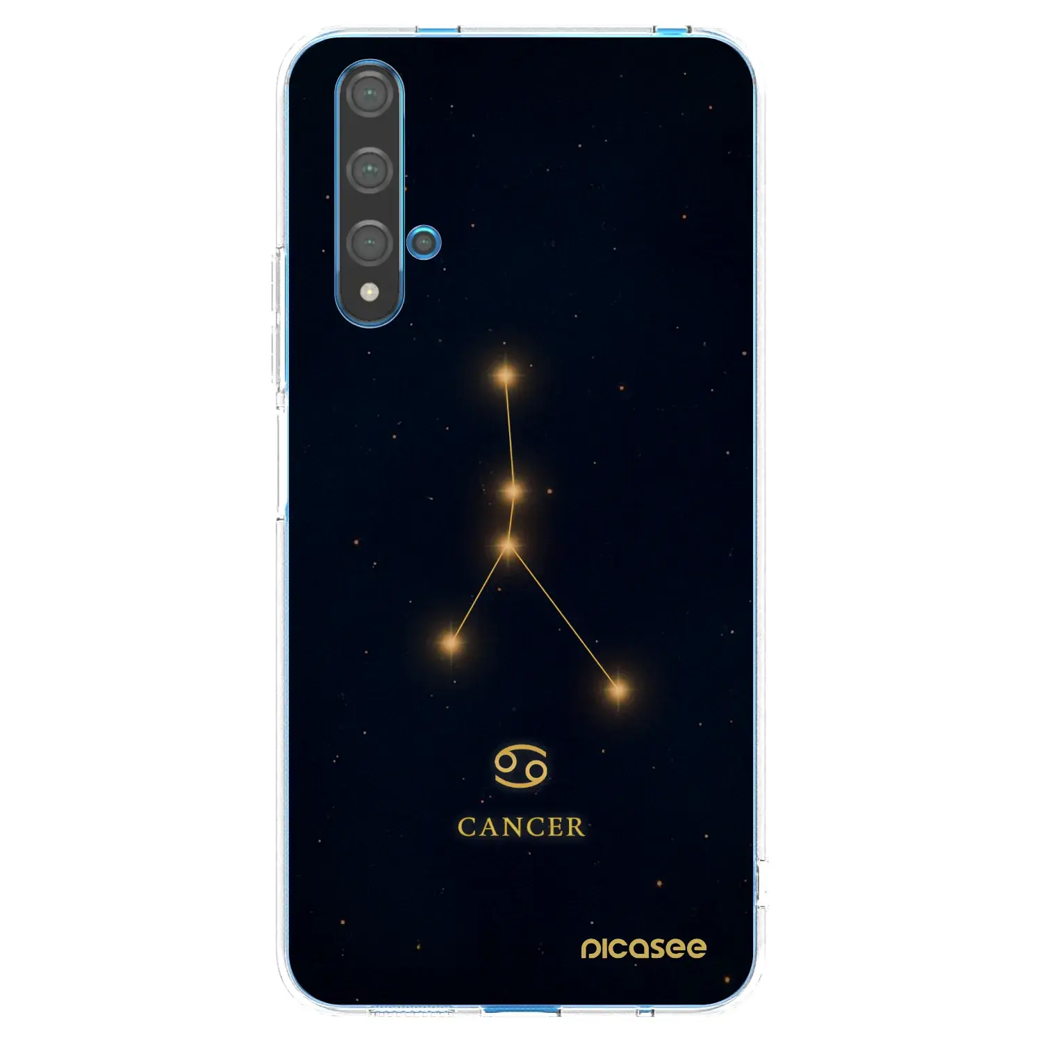Silikonový průhledný obal pro Huawei Nova 5T - CANCER
