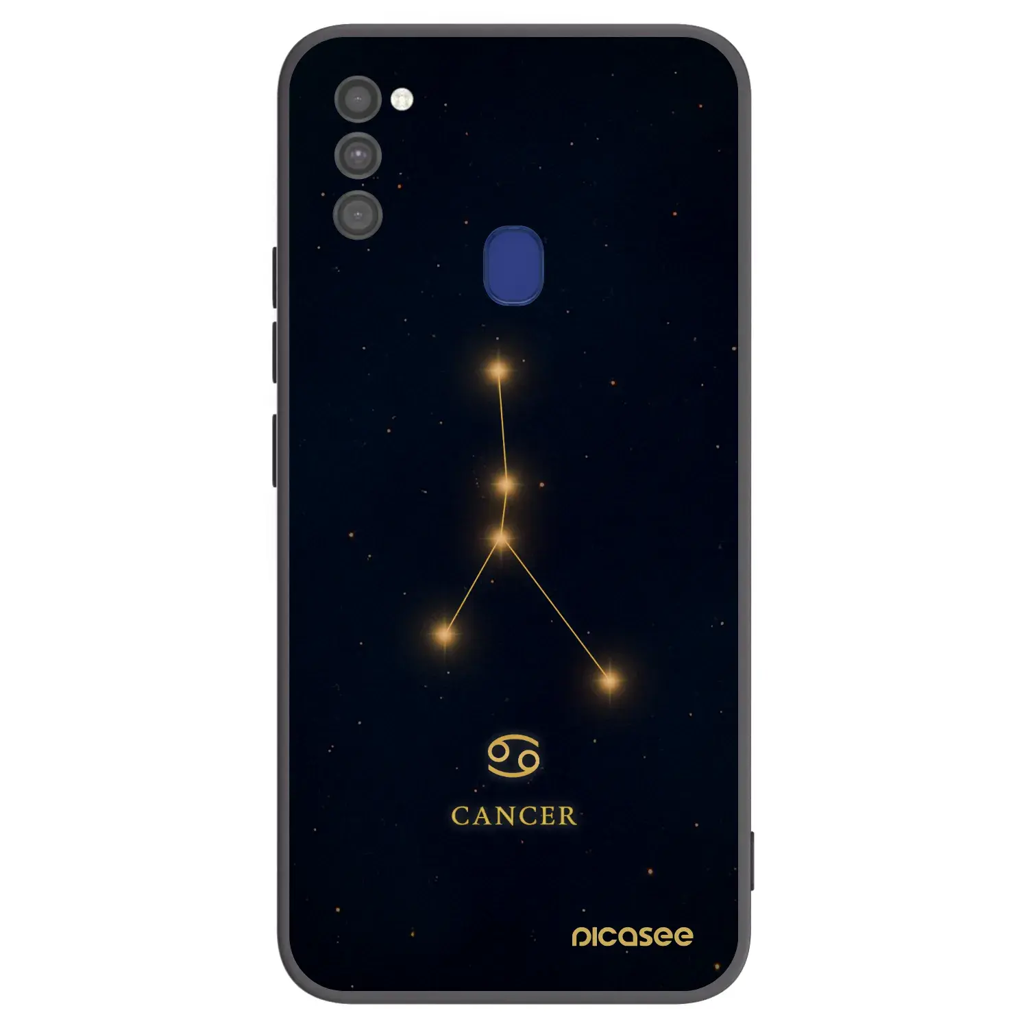 Silikonový černý obal pro Samsung Galaxy M21 M215F - CANCER