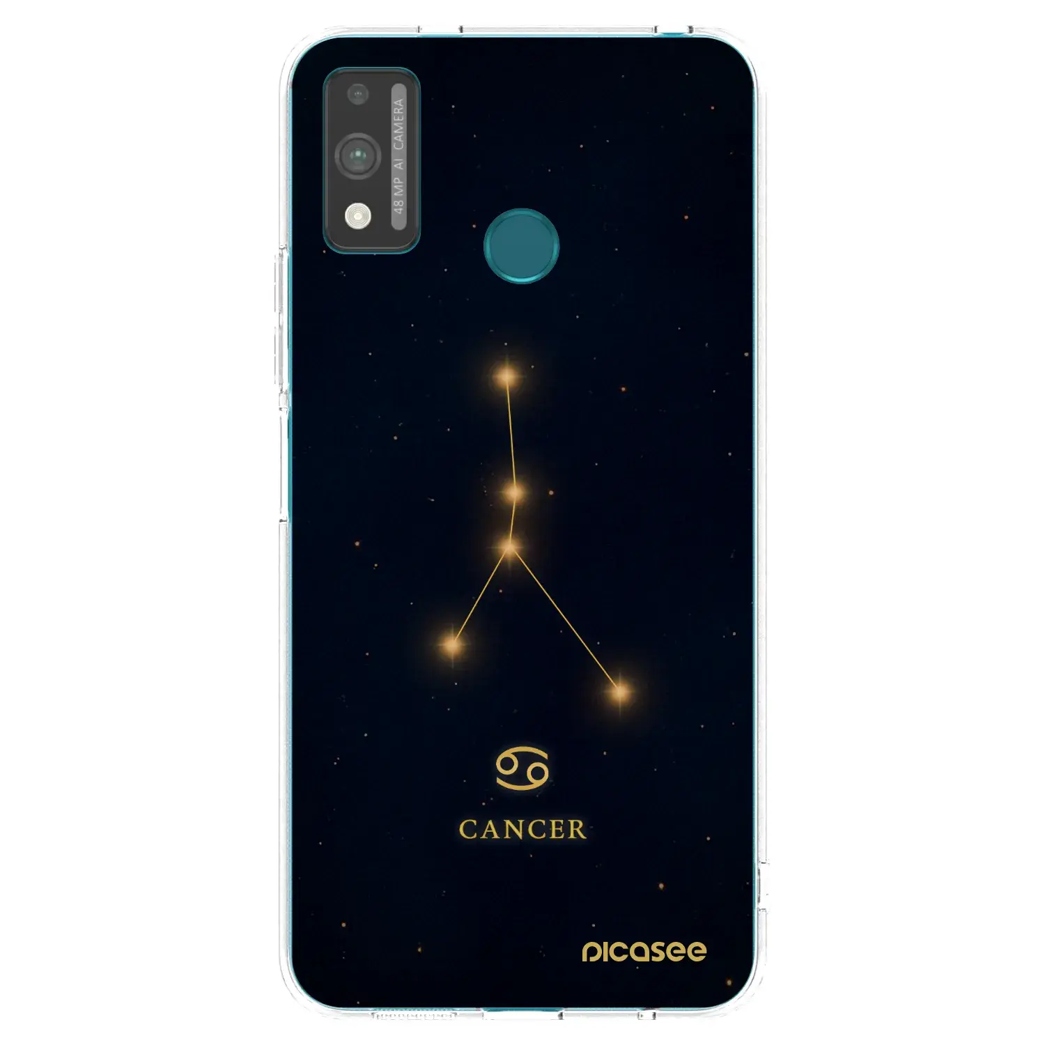 Silikonový průhledný obal pro Honor 9X Lite - CANCER