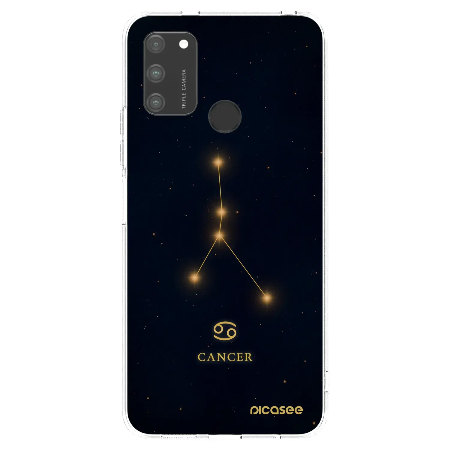 Silikonový průhledný obal pro Honor 9A - CANCER