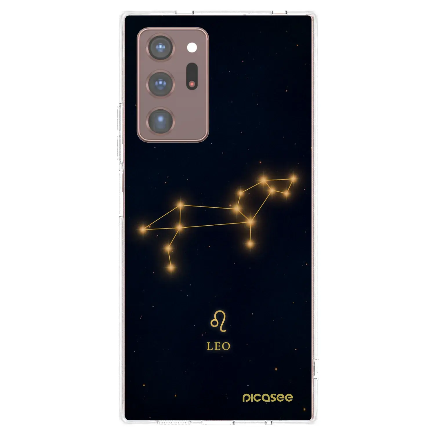 Silikonový průhledný obal pro Samsung Galaxy Note 20 Ultra - LEO