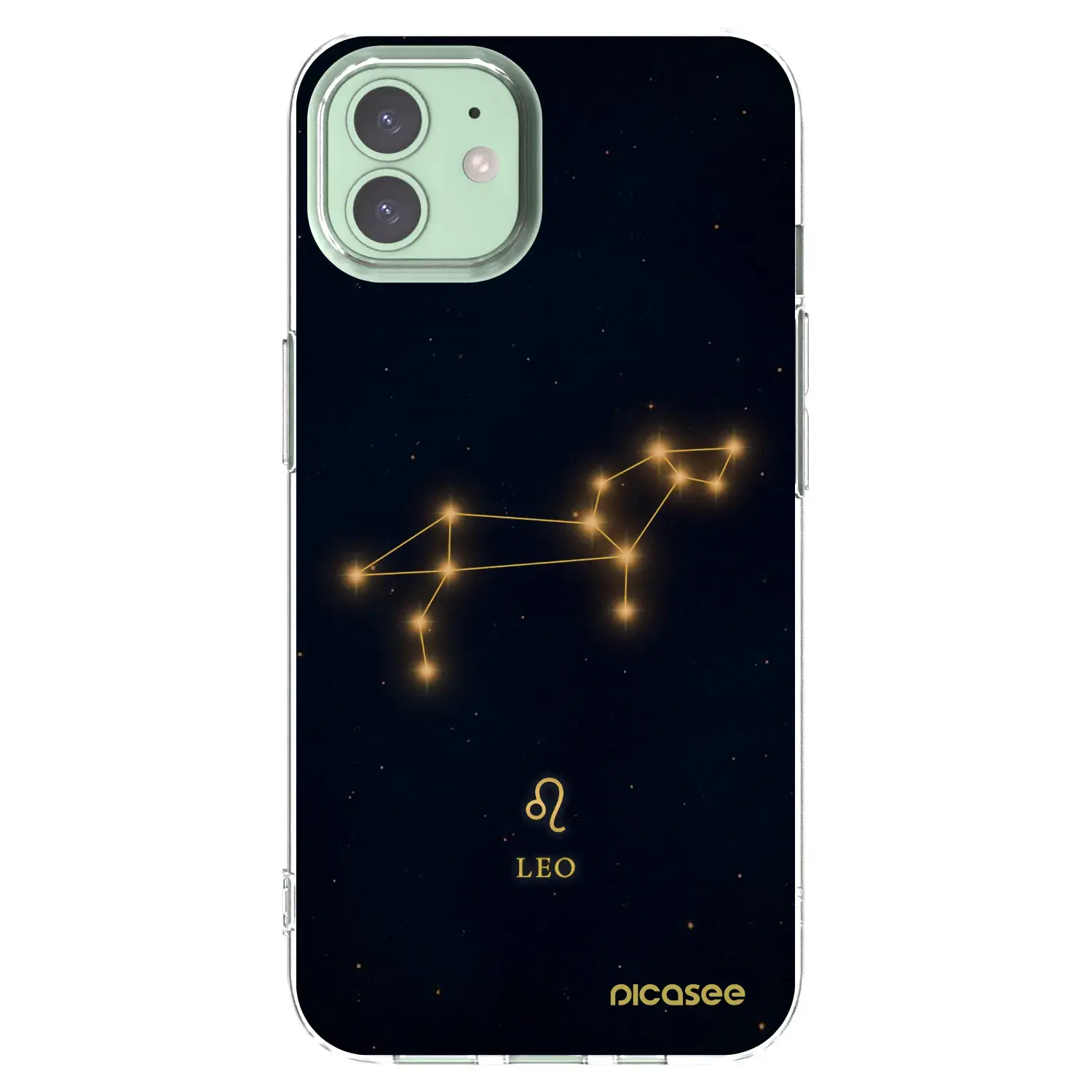 Silikonový průhledný obal pro Apple iPhone 12 - LEO