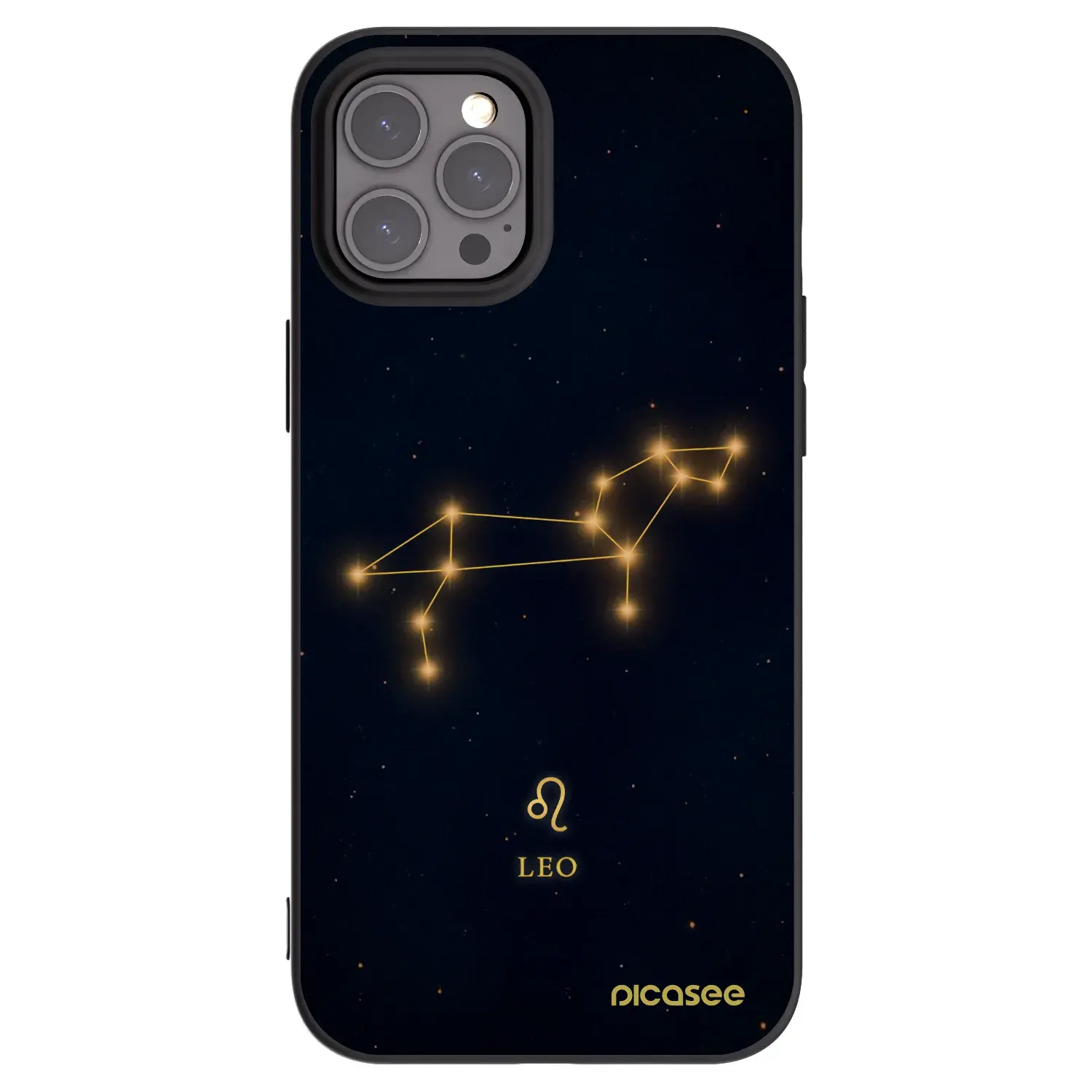 Silikonový černý obal pro Apple iPhone 12 Pro Max - LEO