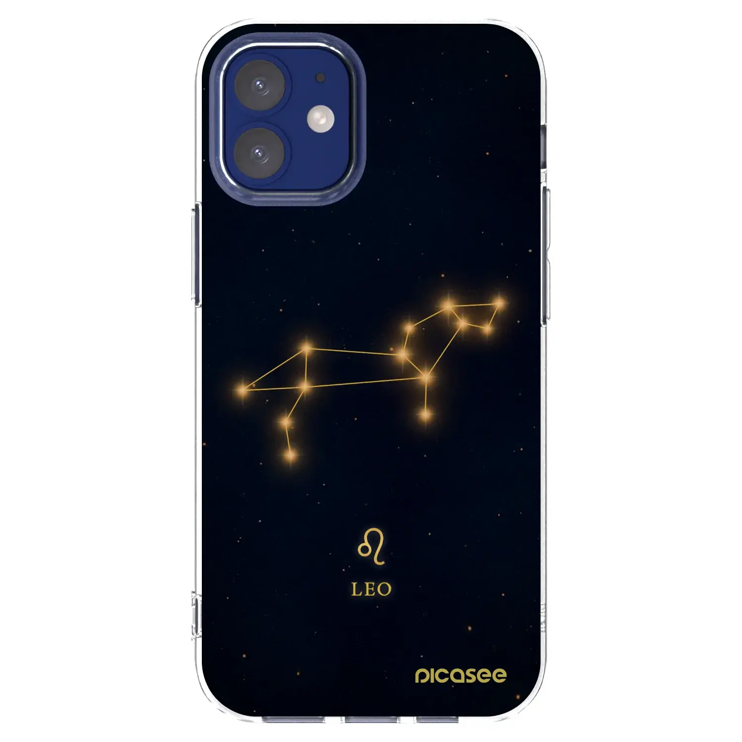 Silikonový průhledný obal pro Apple iPhone 12 mini - LEO