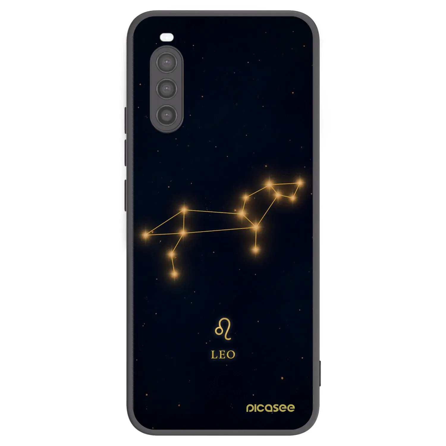 Silikonový černý obal pro Sony Xperia 10 II - LEO