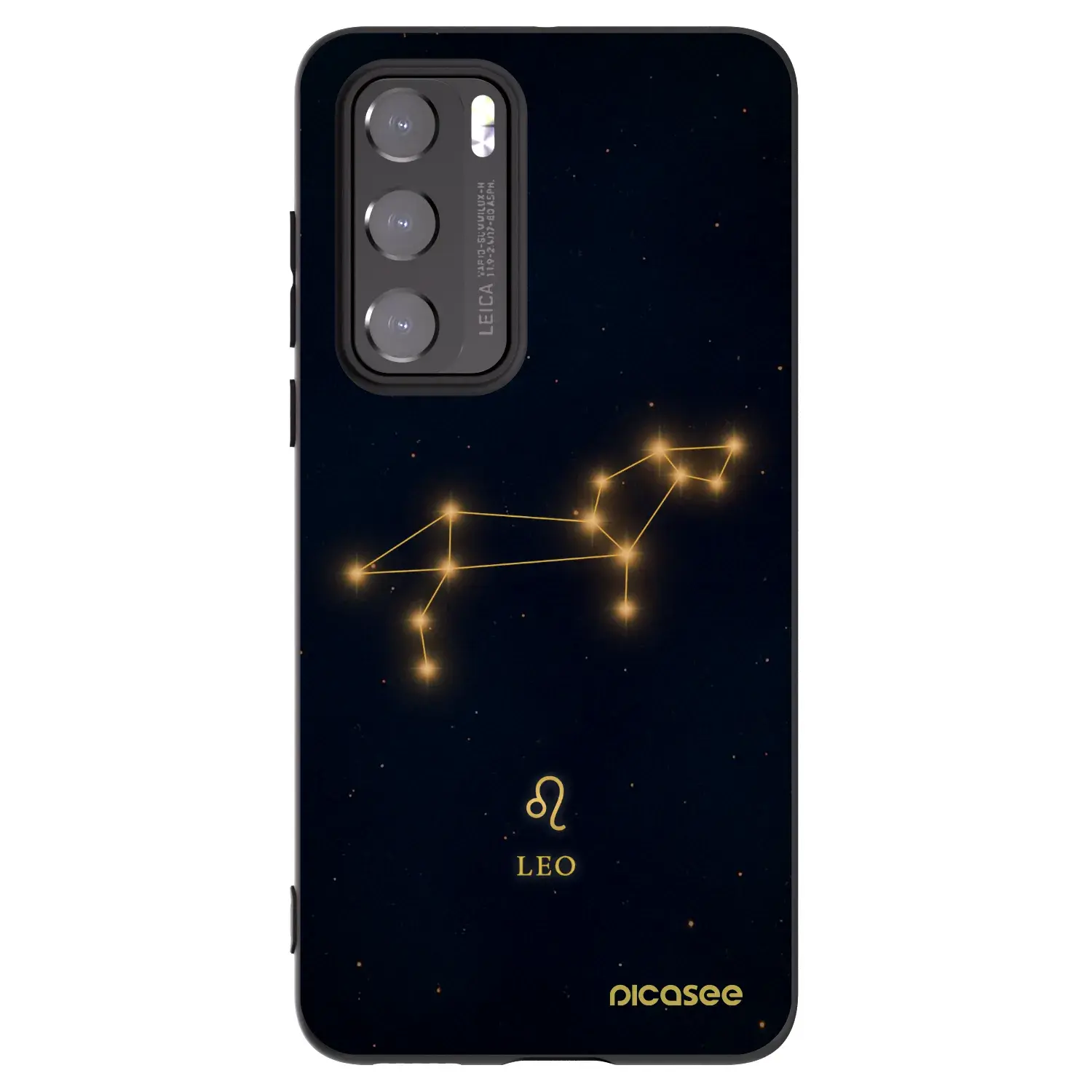Silikonový černý obal pro Huawei P40 - LEO