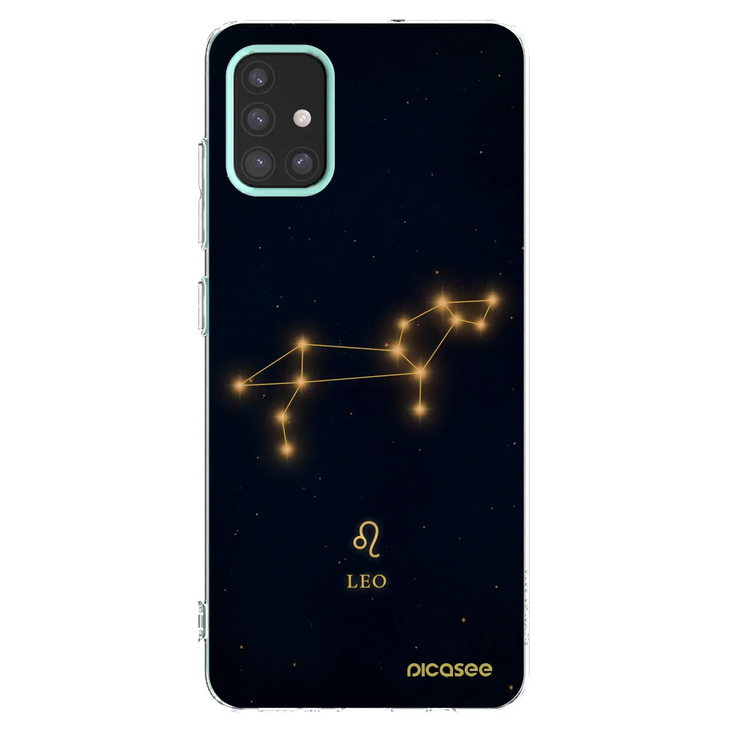 Silikonový průhledný obal pro Samsung Galaxy M31s - LEO