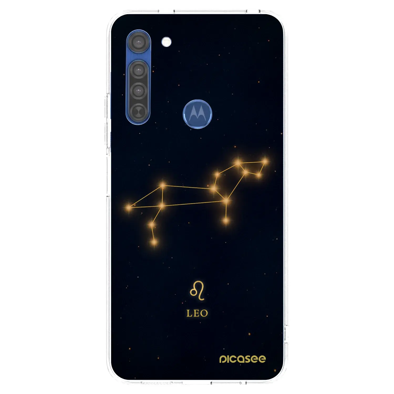 Silikonový průhledný obal pro Motorola Moto G8 - LEO