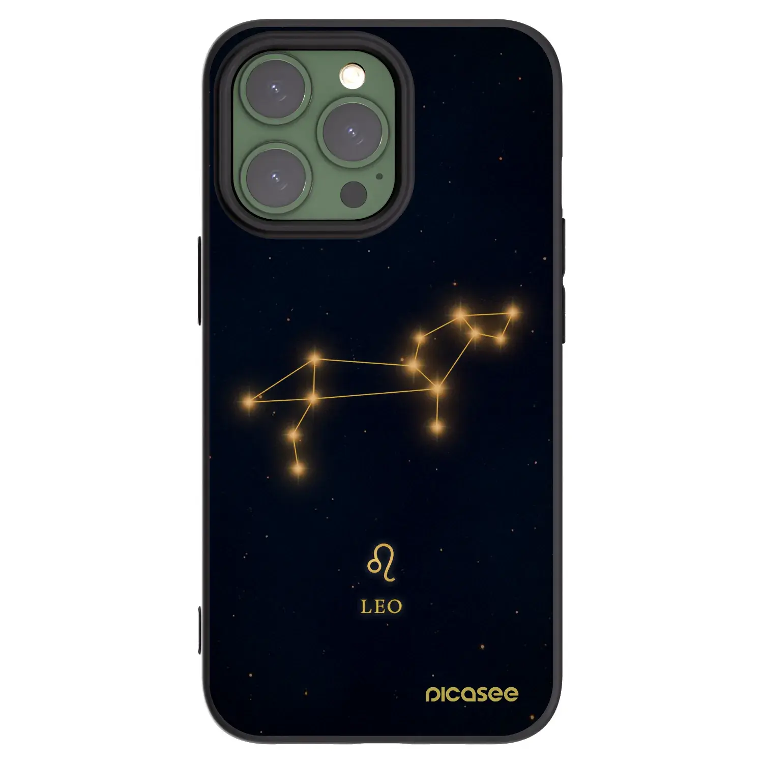 Silikonový černý obal pro Apple iPhone 13 Pro - LEO