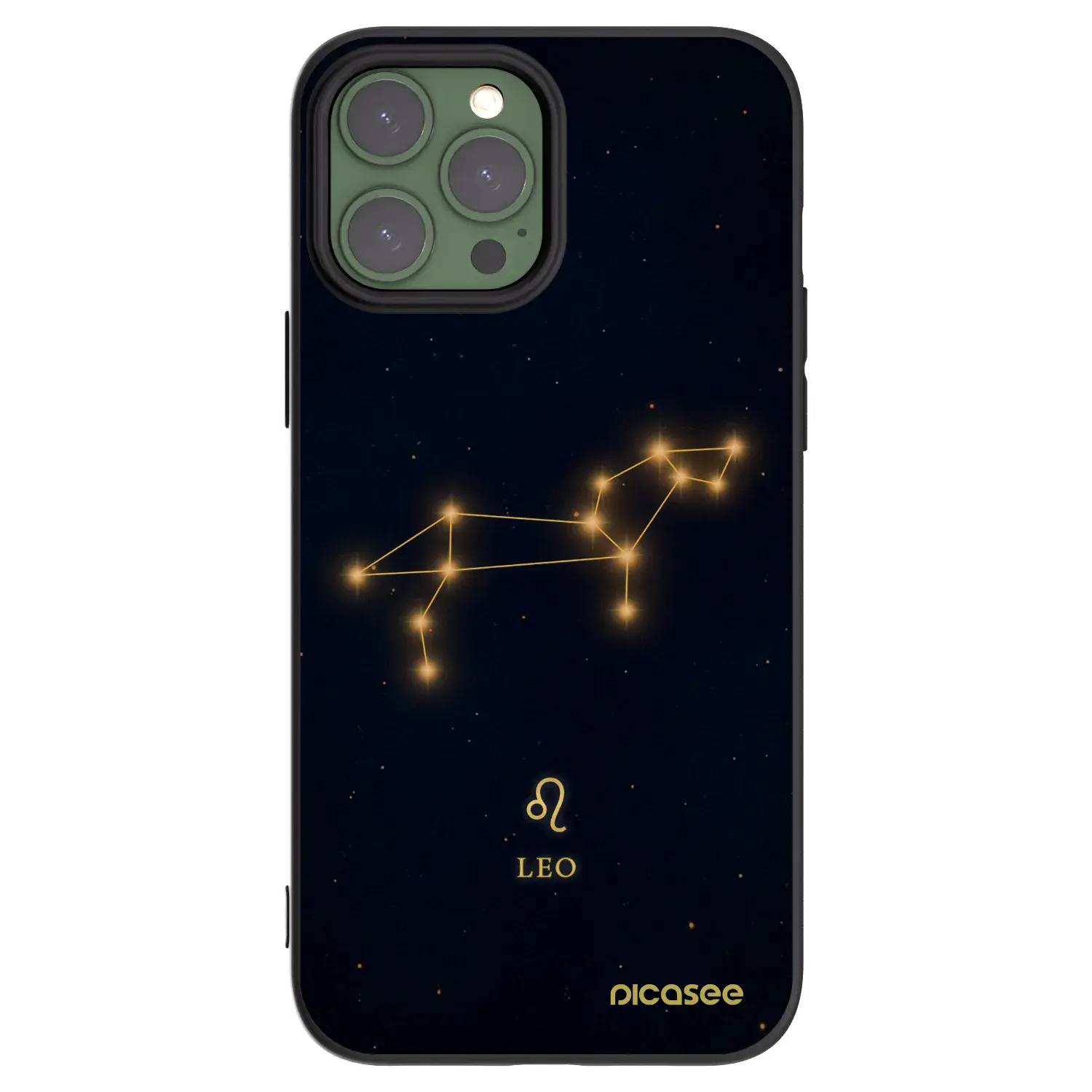Silikonový černý obal pro Apple iPhone 13 Pro Max - LEO