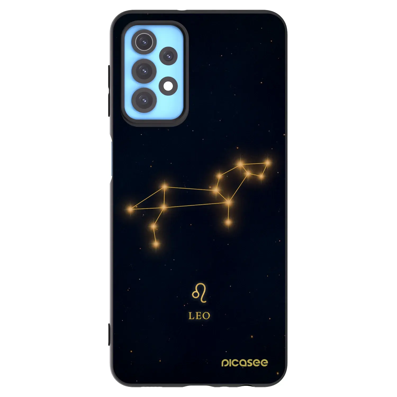 Silikonový černý obal pro Samsung Galaxy A32 4G SM-A325F - LEO
