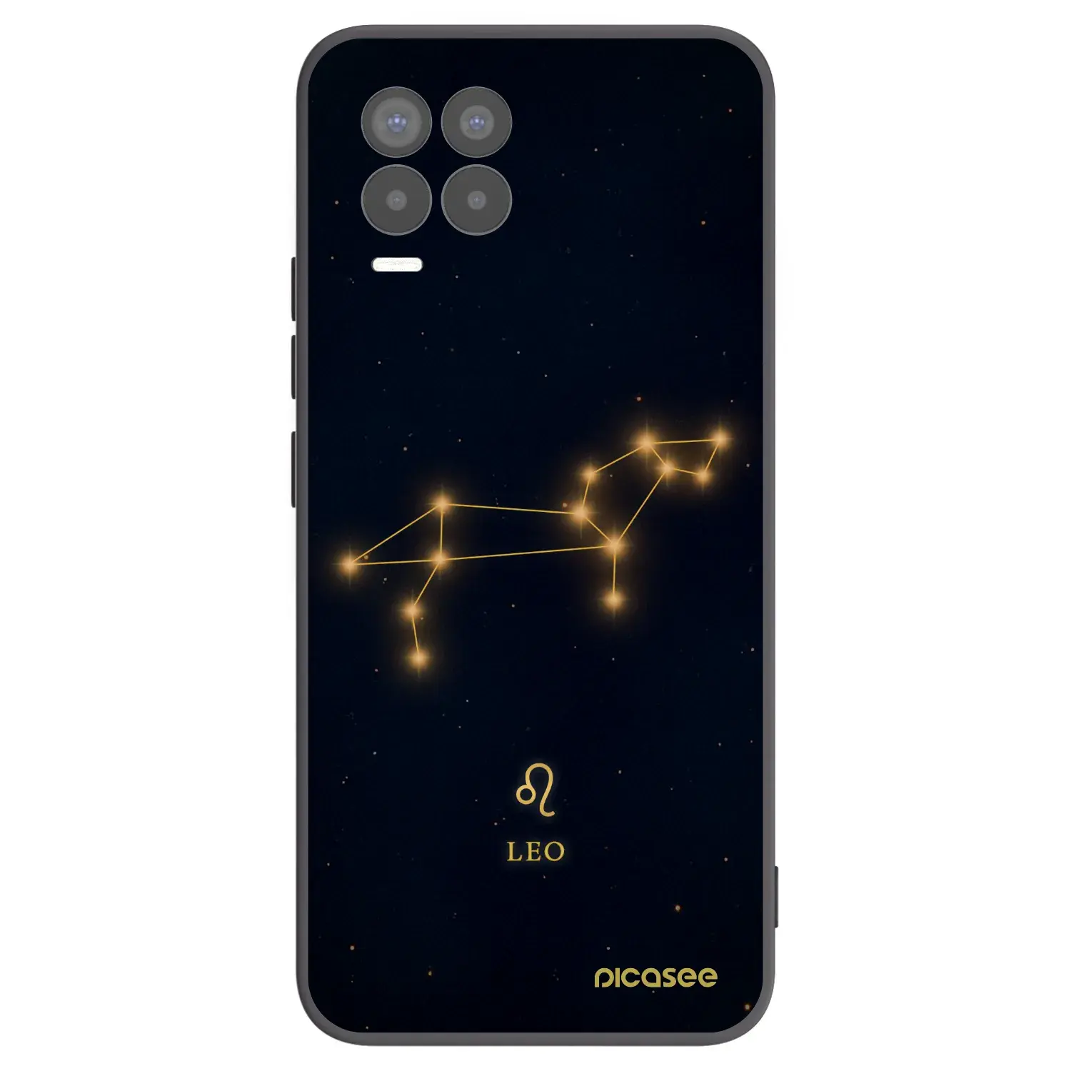 Silikonový černý obal pro Realme 8 Pro - LEO