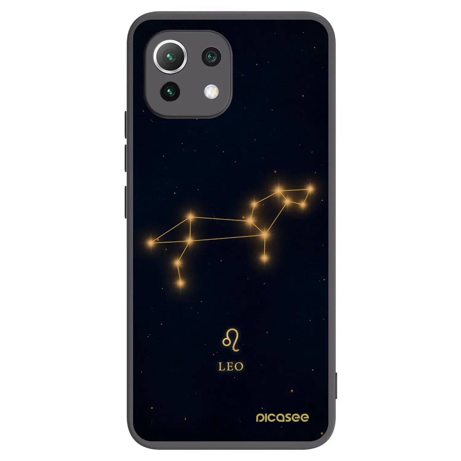 Silikonový černý obal pro Xiaomi 11 Lite 5G NE - LEO